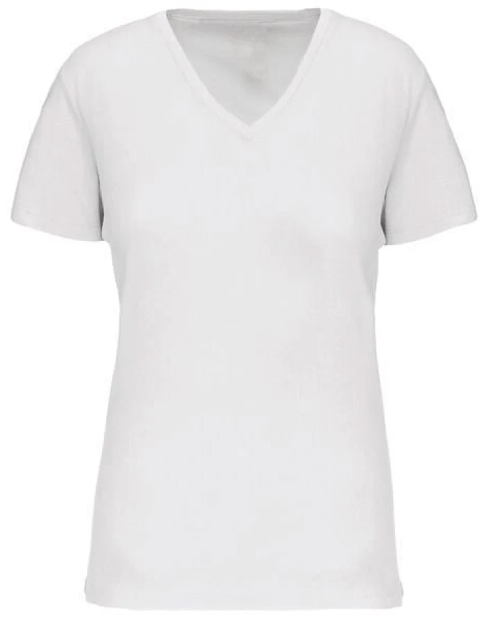 Greenspired Basic Bio Damen T-Shirt mit V-Ausschnitt XS- 3 XL