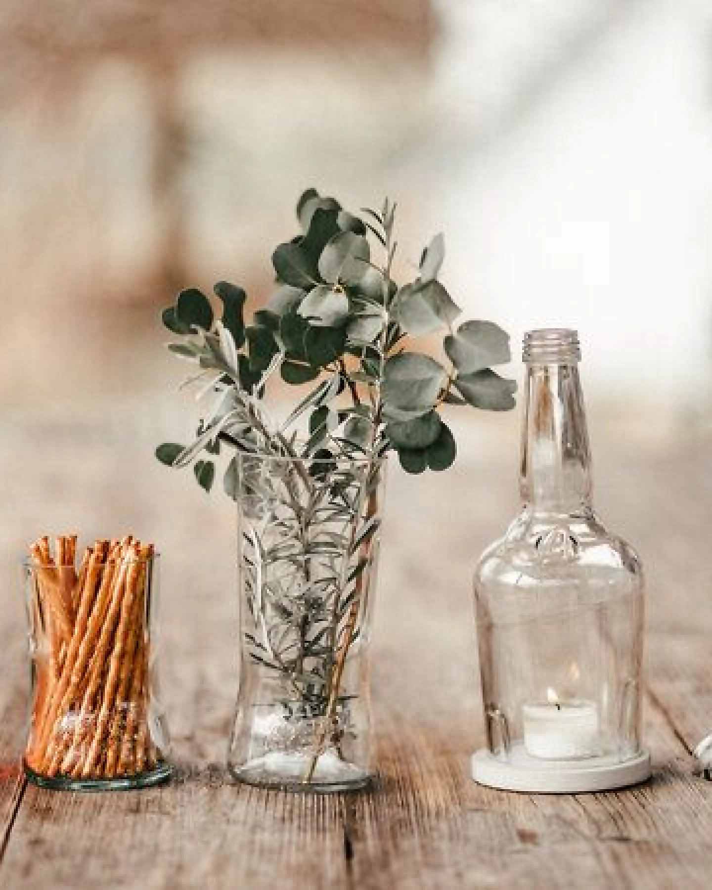 MaBe Aperol Glas - Upcycling - tolles und witziges Geschenk - MIT Glashalm - 1 Stück im Geschenkkarton – Ansicht 4