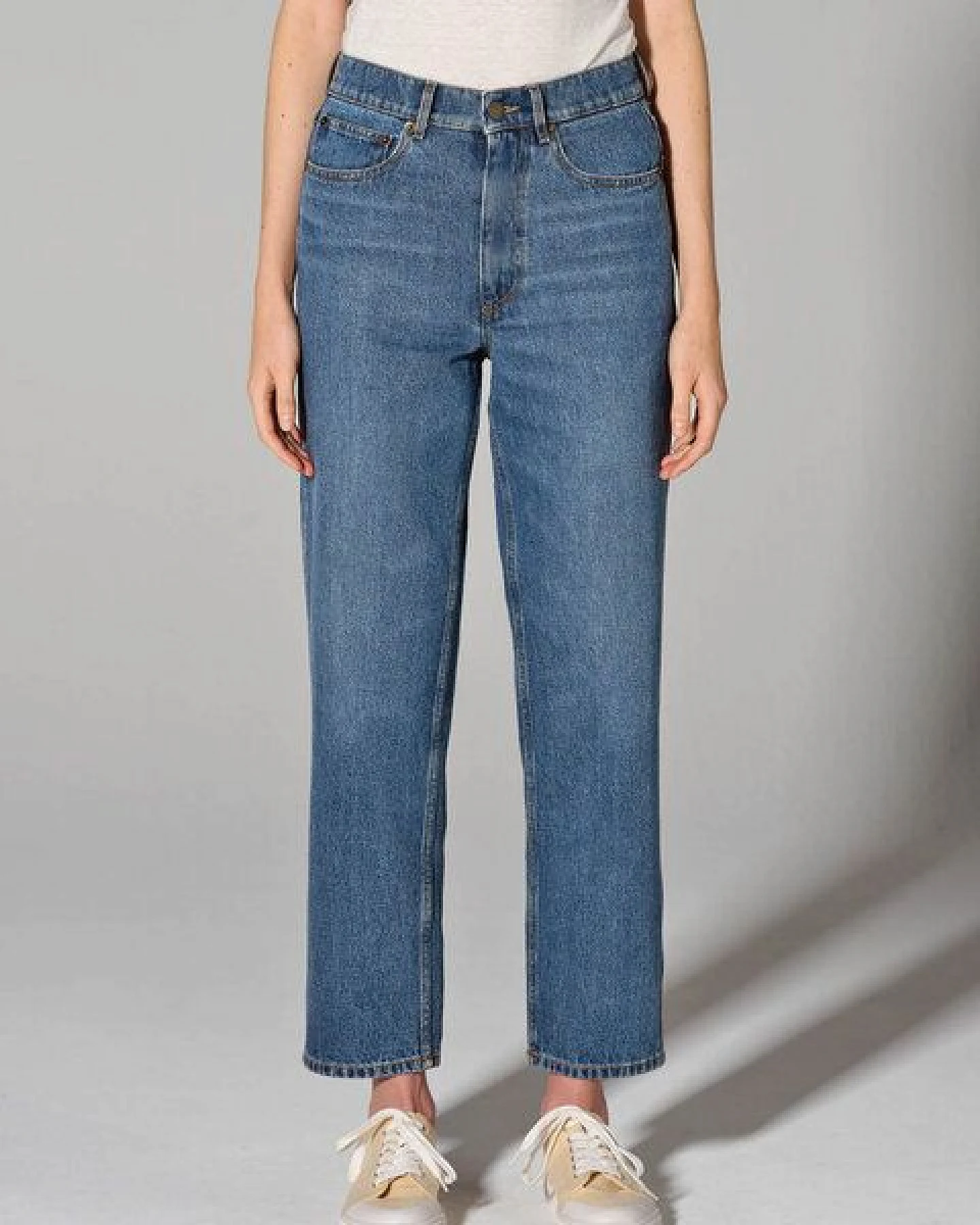 HempAge Damen Highrise Jeans Hanf/Biobaumwolle – Ansicht 2