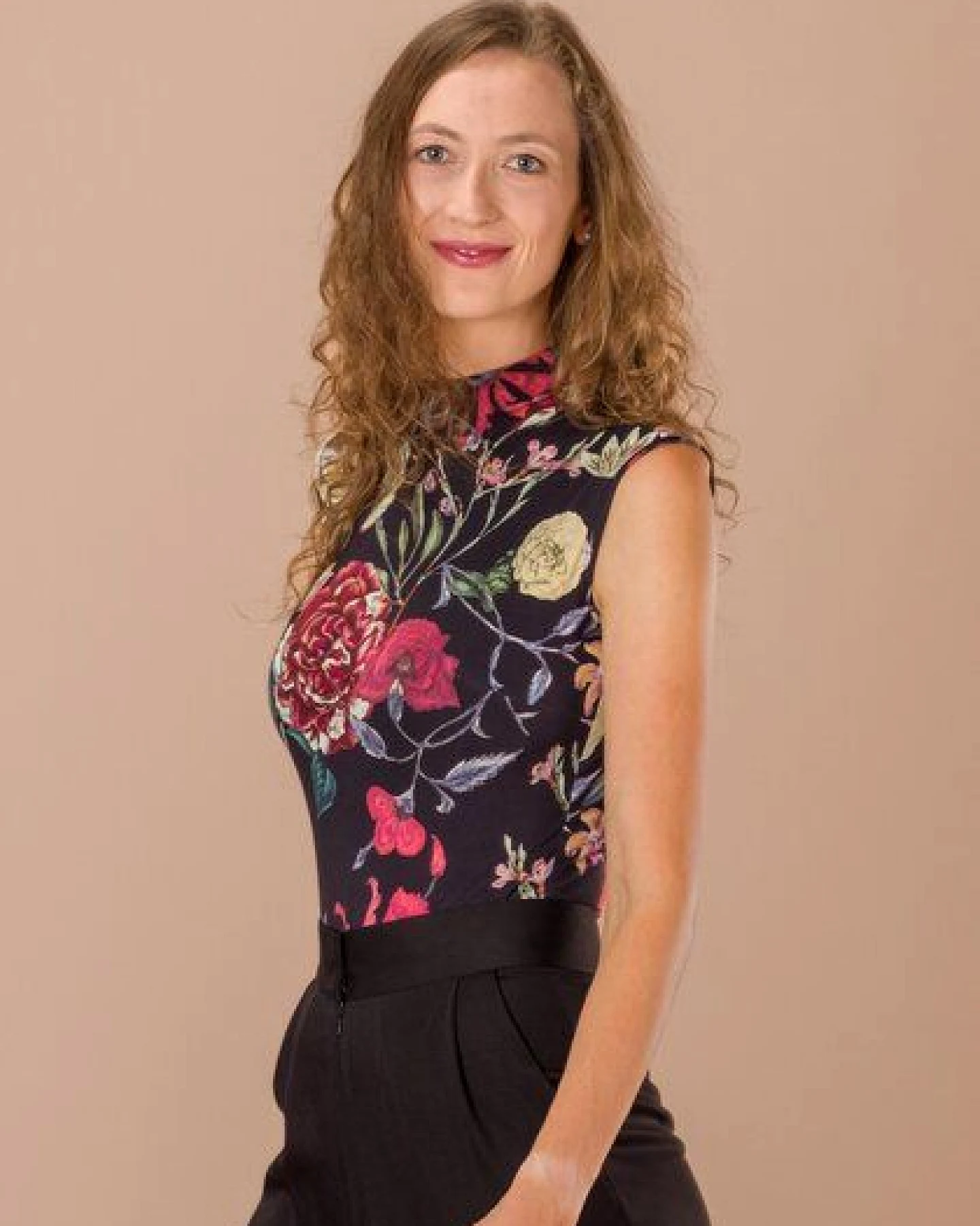 Atelier SNOW Ärmelloser Body mit Muster aus Bio-Baumwolle – Ansicht 3