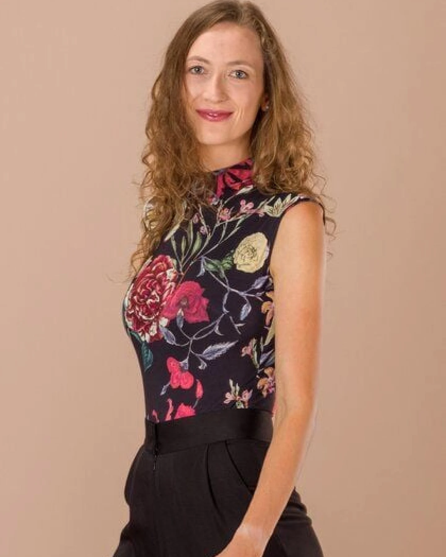 Atelier SNOW Ärmelloser Body mit Muster aus Bio-Baumwolle – Ansicht 3