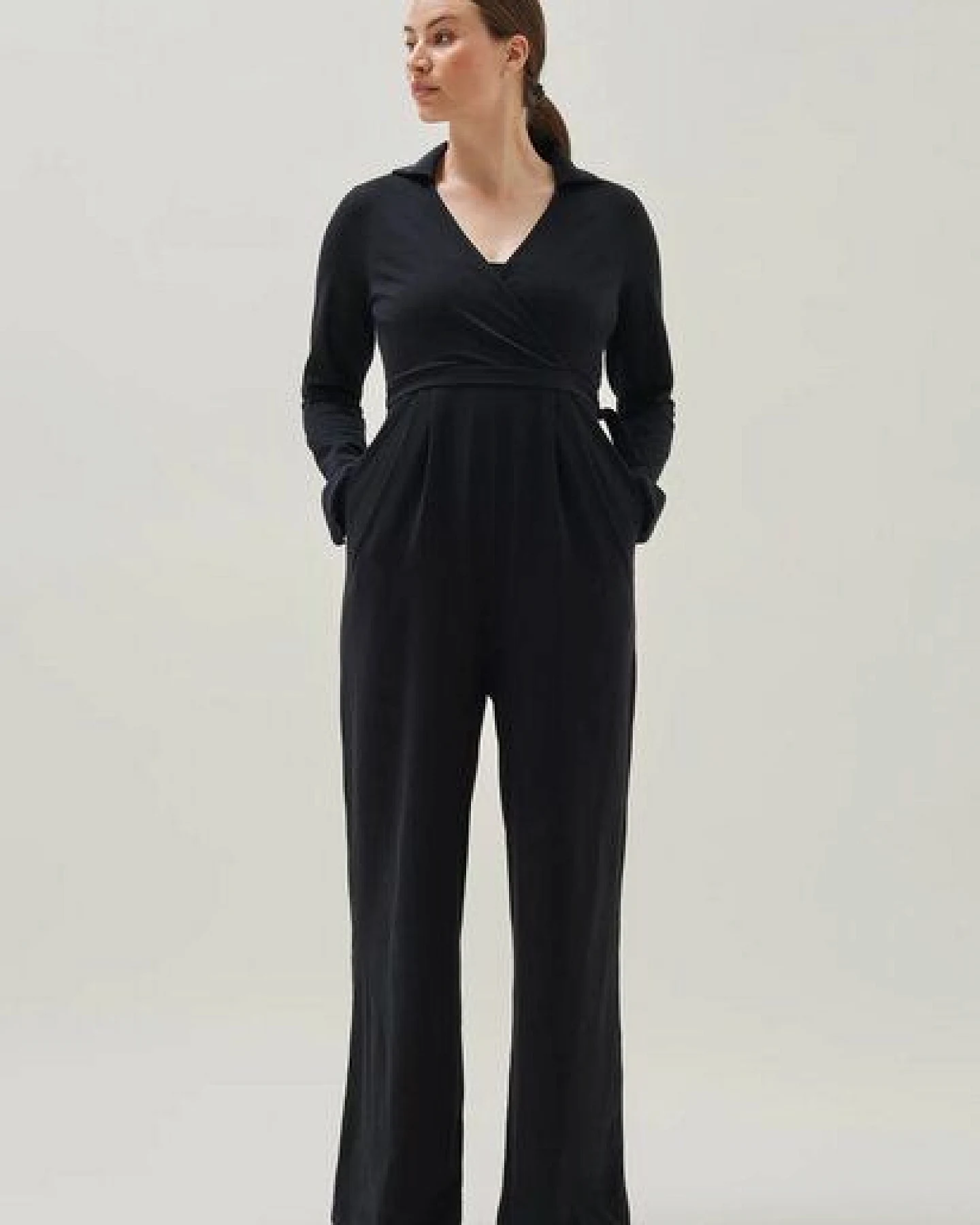 Boob Umstandsjumpsuit mit Stillfunktion – Ansicht 2