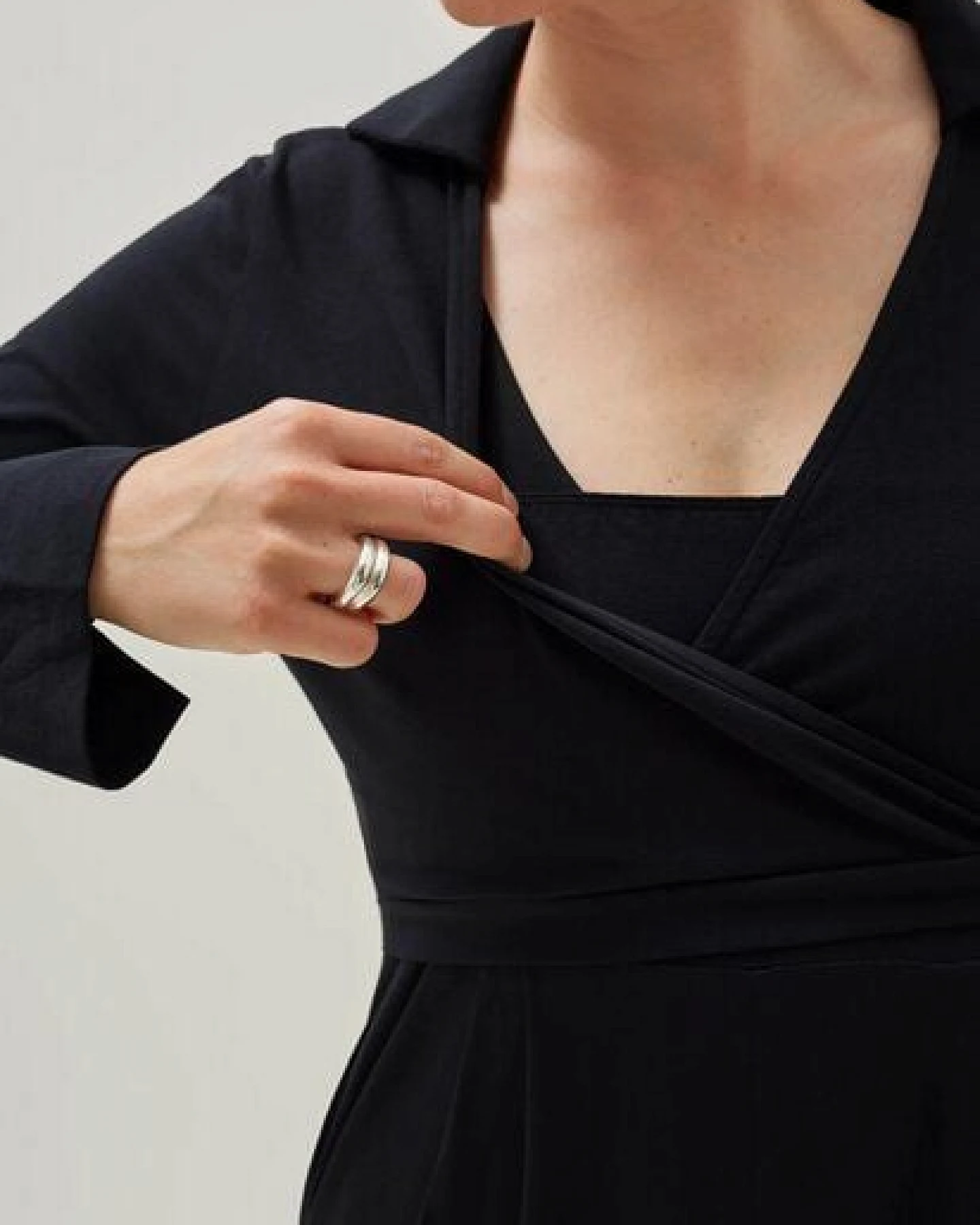 Boob Umstandsjumpsuit mit Stillfunktion – Ansicht 4