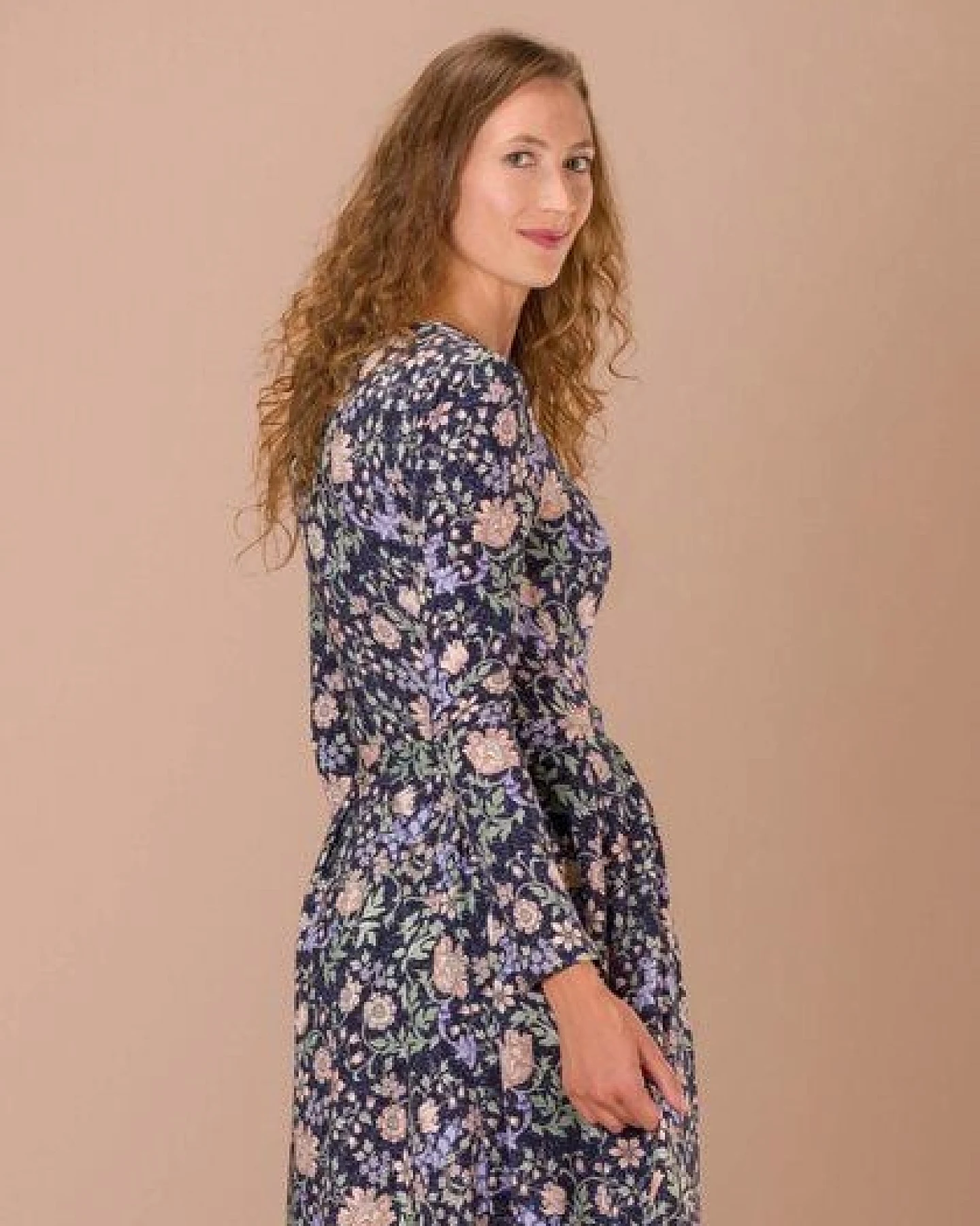 Atelier SNOW Langärmliger Body aus Bio-Baumwolle mit Muster – Ansicht 4