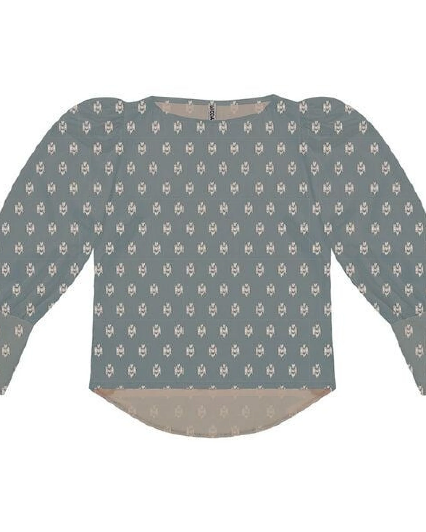 WiDDA berlin CAVA Bluse mit Inka-Muster und Puffärmeln ECOVERO® – Ansicht 3