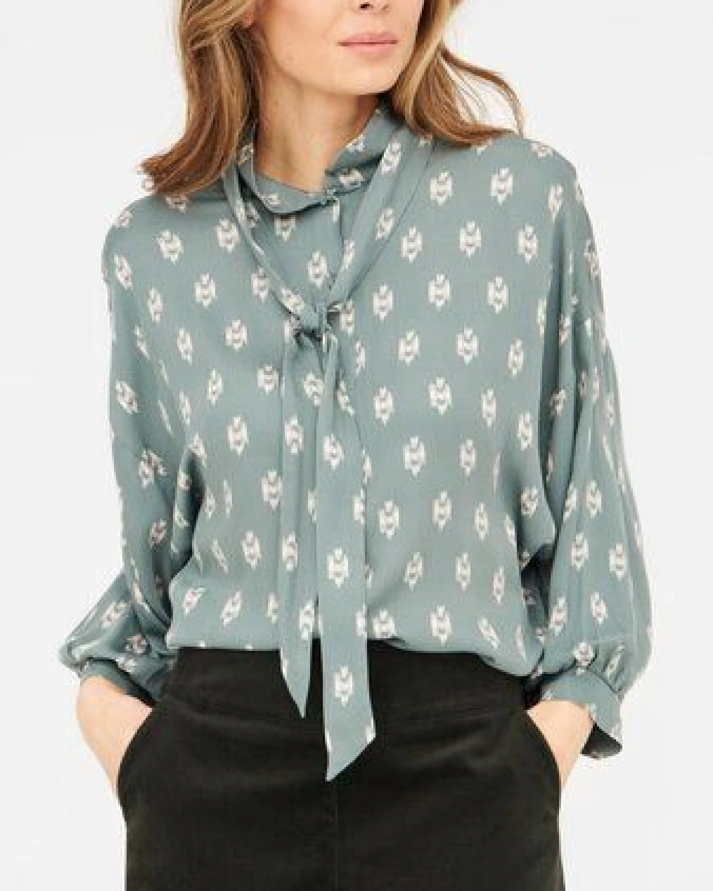 WiDDA berlin Statementbluse MAVIS aus ECOVERO – Ansicht 2