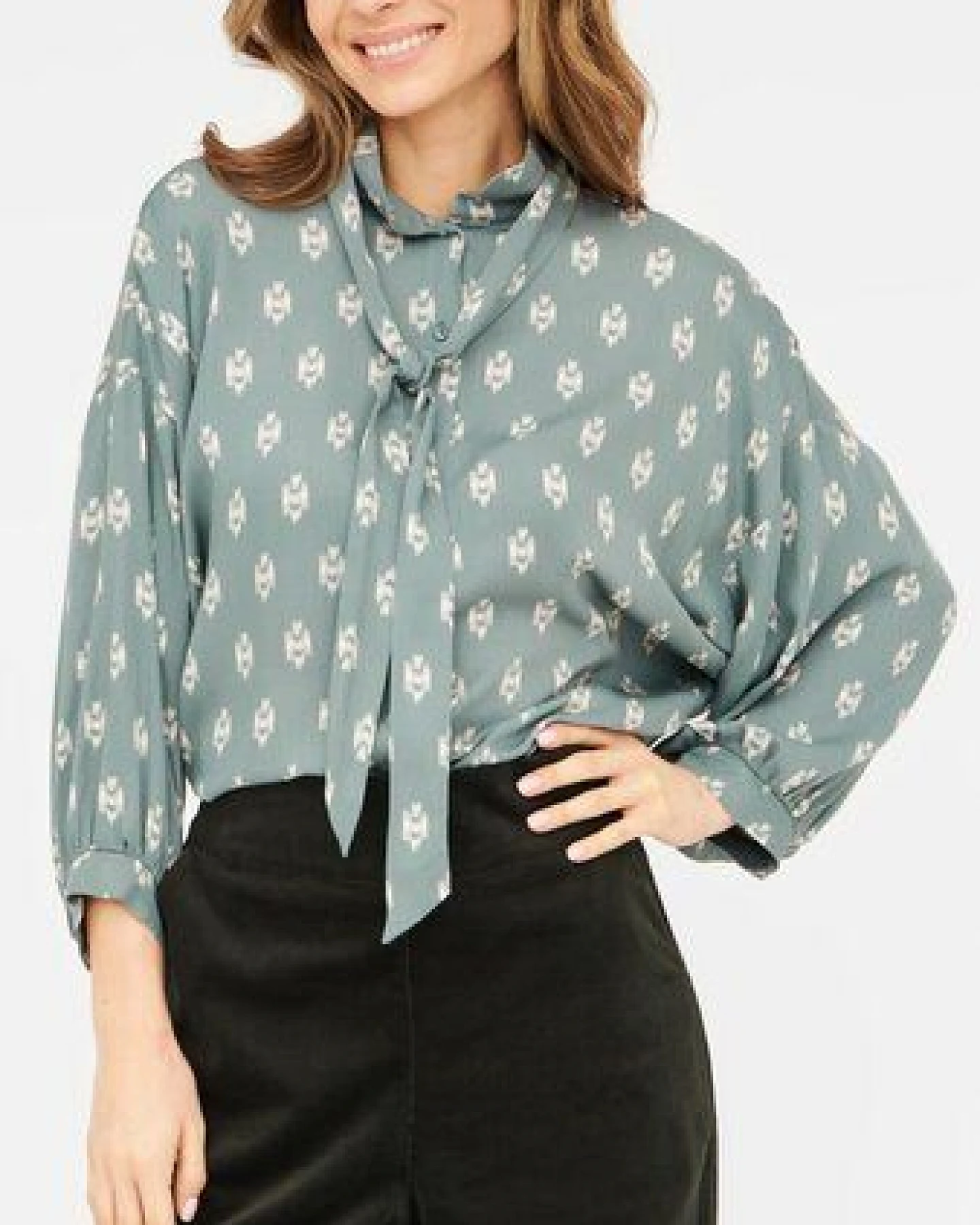 WiDDA berlin Statementbluse MAVIS aus ECOVERO – Ansicht 3