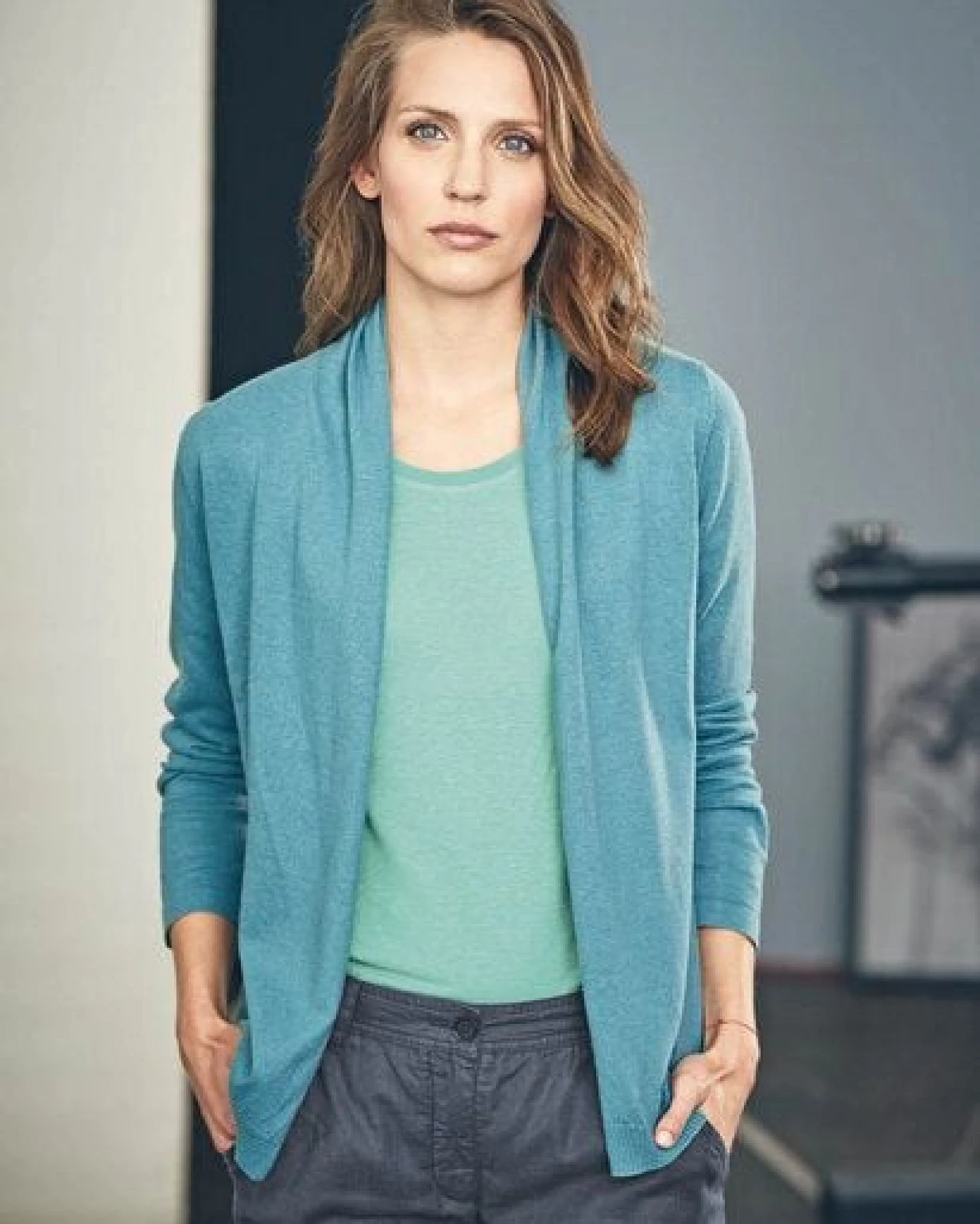 HempAge Sommerliche Strickjacke Hanf/Biobaumwolle – Ansicht 4