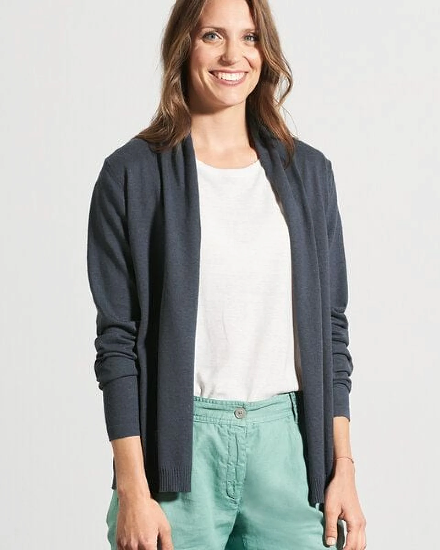 HempAge Sommerliche Strickjacke Hanf/Biobaumwolle – Ansicht 2