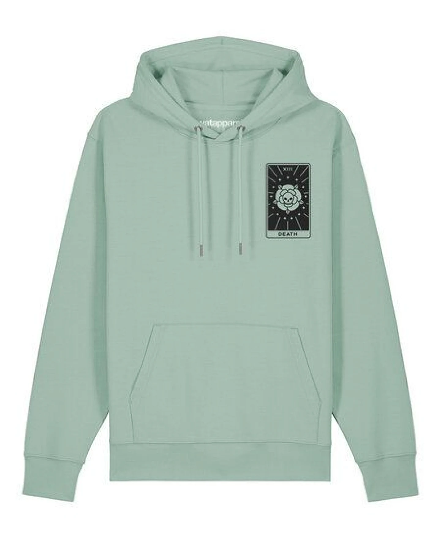 watapparel Hoodie Unisex Tarot Death – Ansicht 2