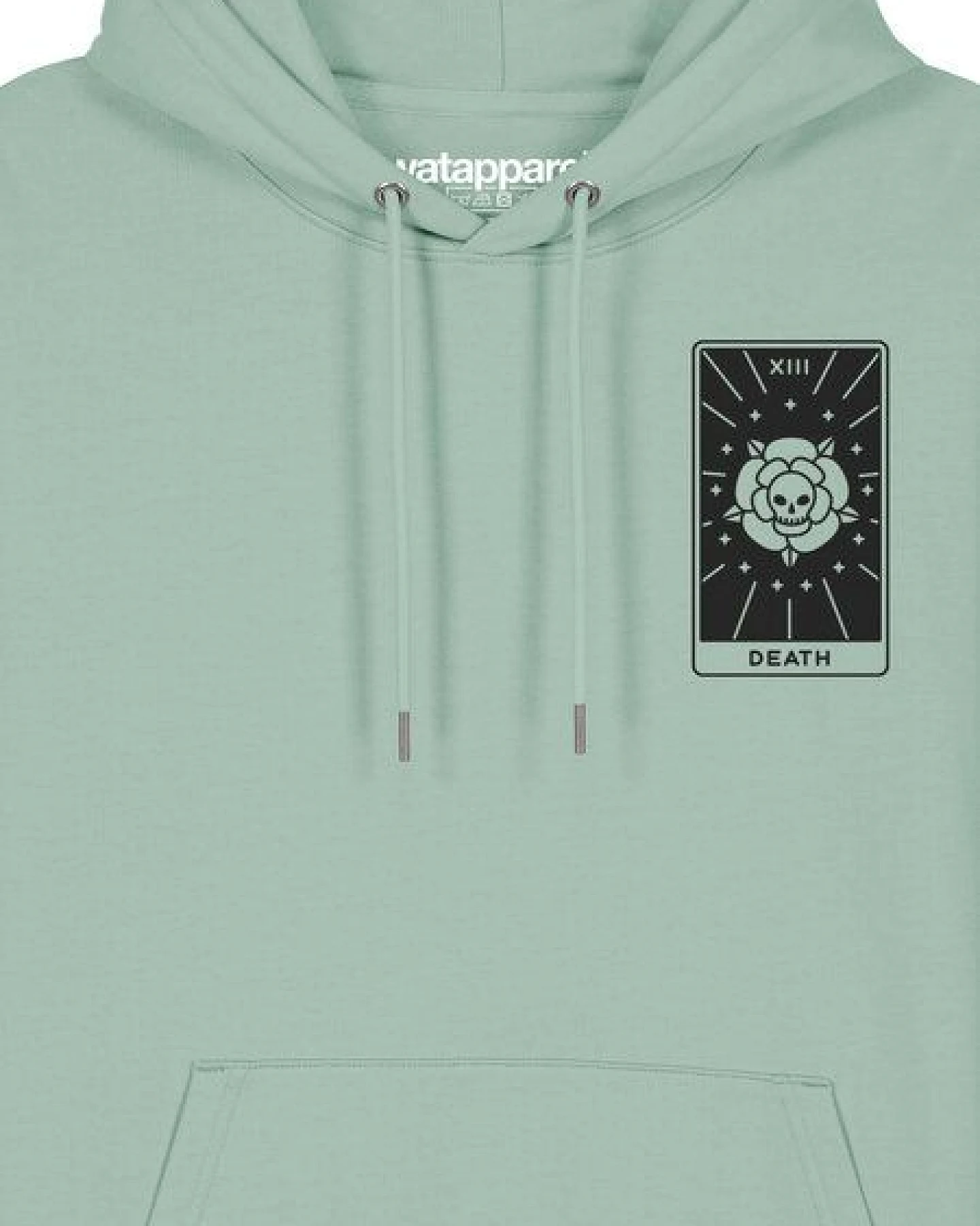 watapparel Hoodie Unisex Tarot Death – Ansicht 3