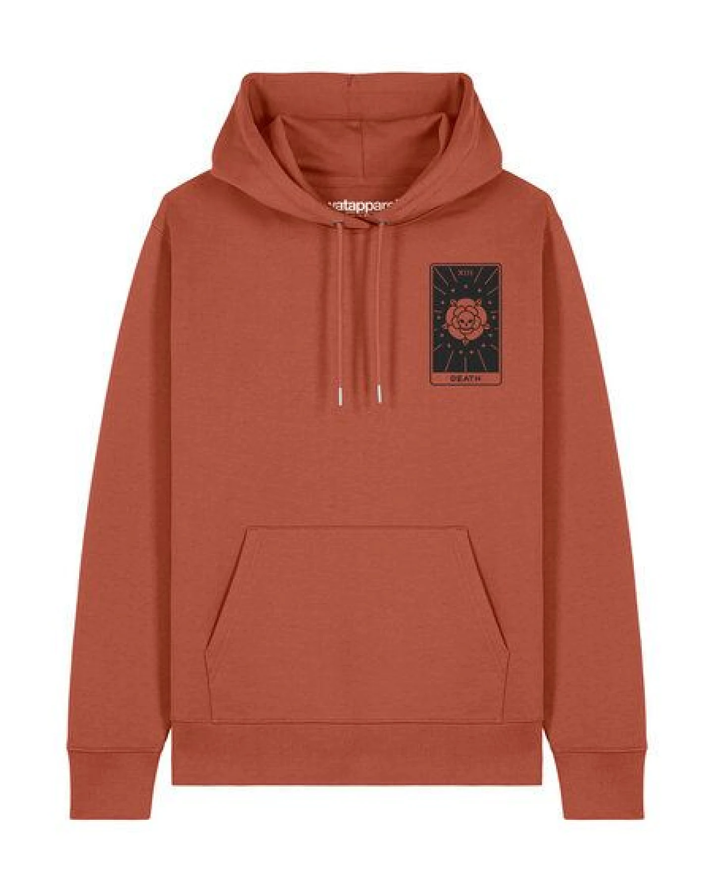 watapparel Hoodie Unisex Tarot Death – Ansicht 2