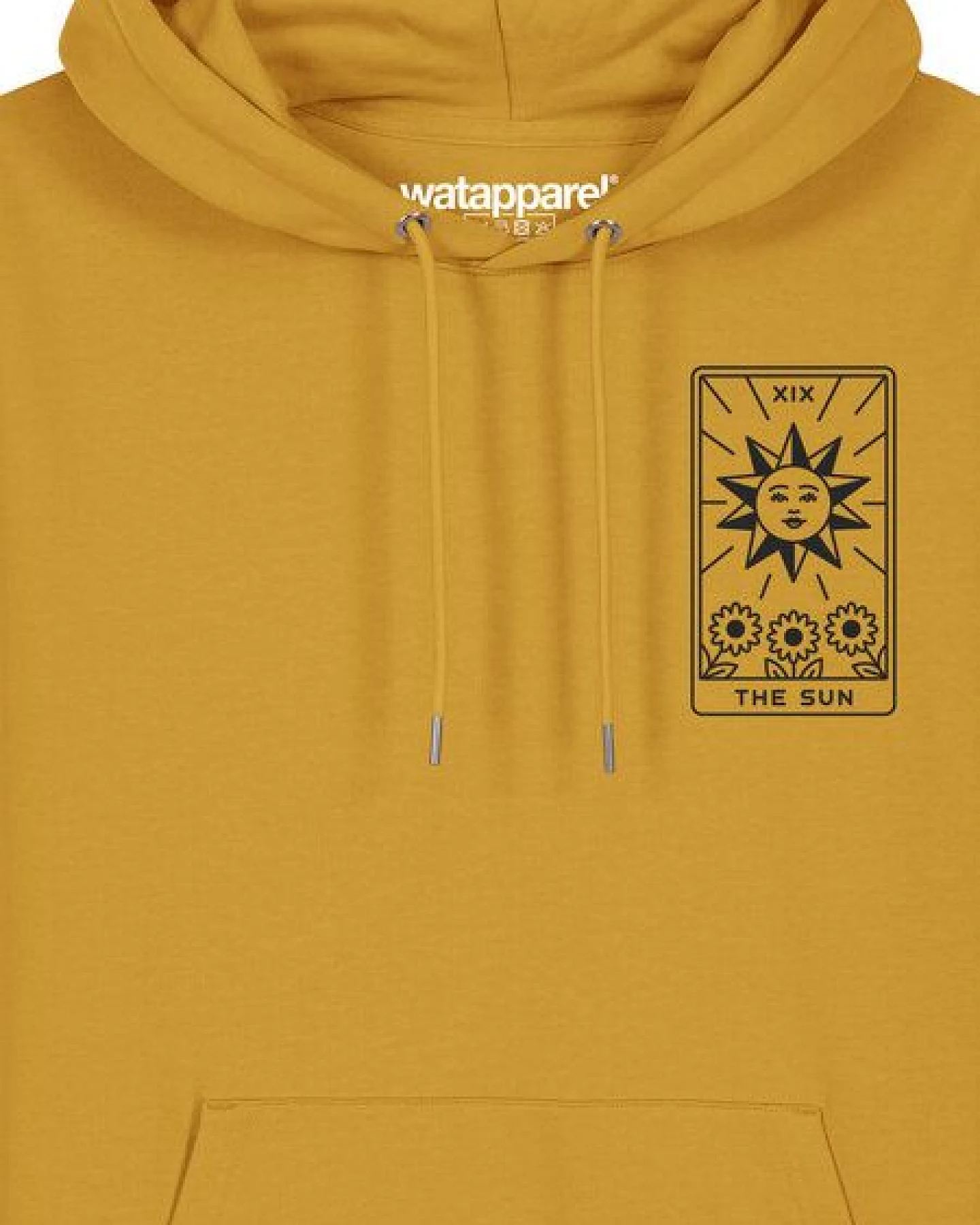 watapparel Hoodie Unisex Tarot The Sun – Ansicht 3