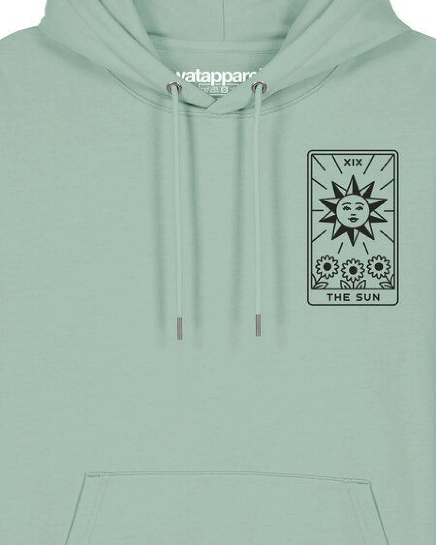 watapparel Hoodie Unisex Tarot The Sun – Ansicht 3