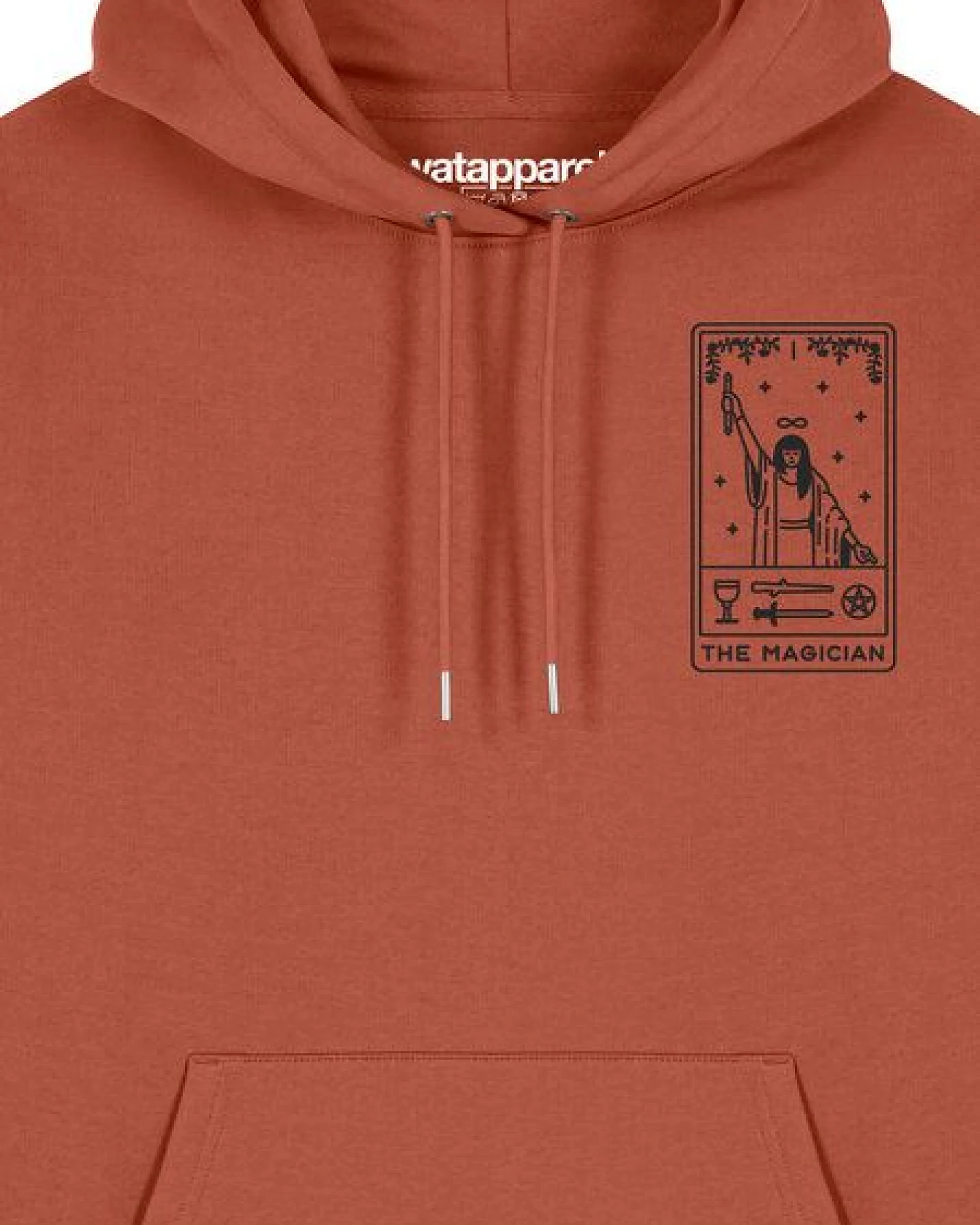 watapparel Hoodie Unisex Tarot The Magician – Ansicht 3