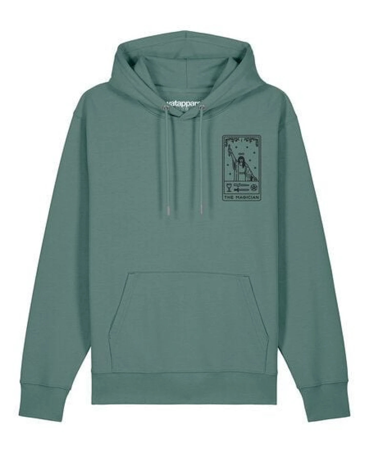 watapparel Hoodie Unisex Tarot The Magician – Ansicht 2
