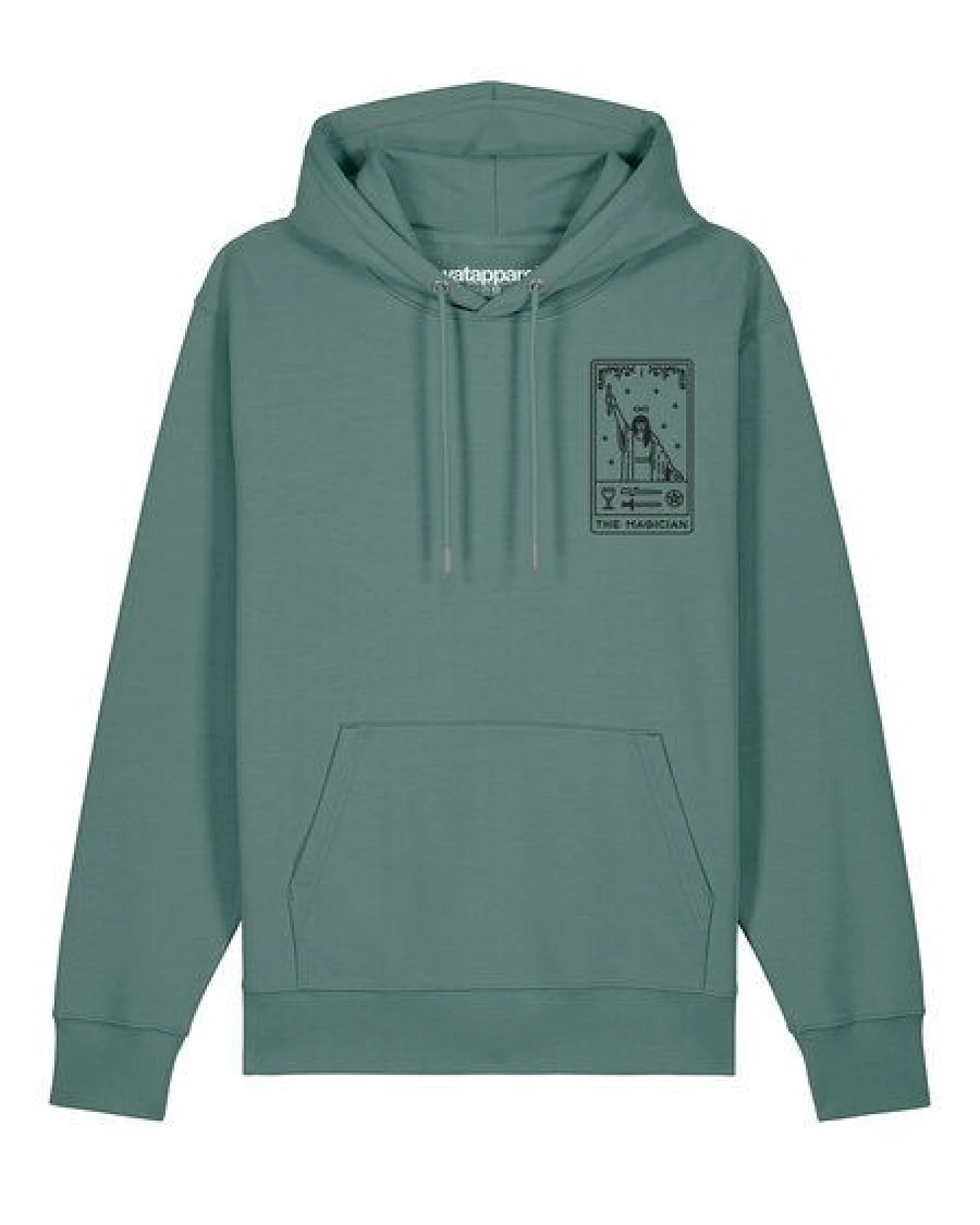 watapparel Hoodie Unisex Tarot The Magician – Ansicht 2