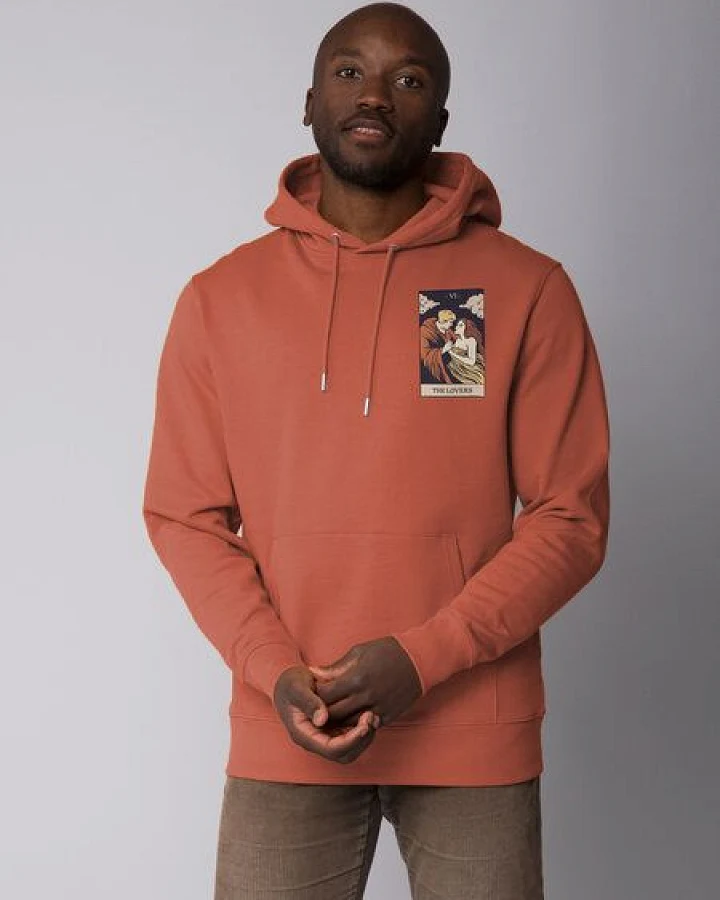 watapparel Hoodie Unisex Tarot The Lovers