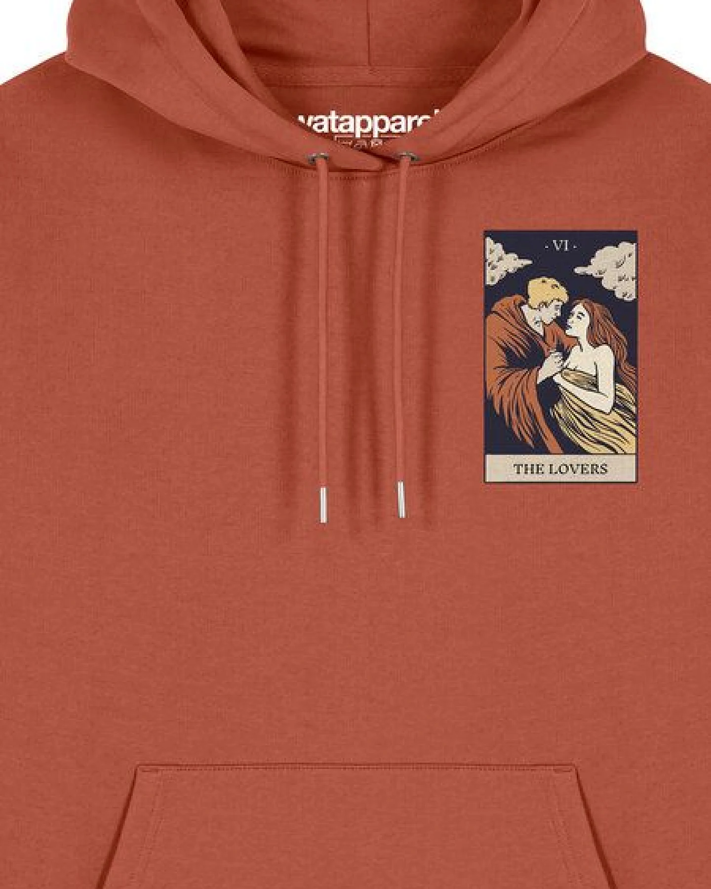watapparel Hoodie Unisex Tarot The Lovers – Ansicht 3