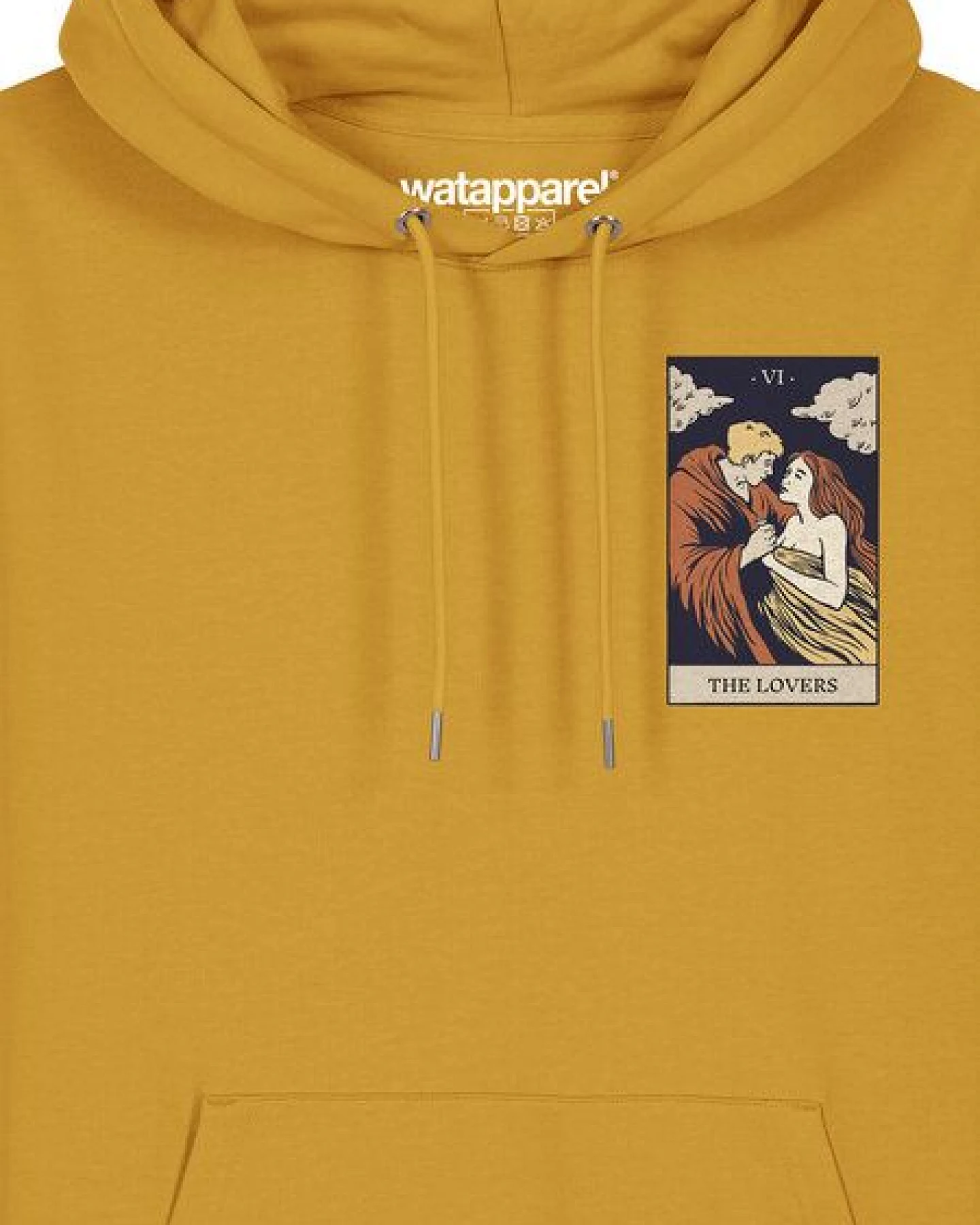 watapparel Hoodie Unisex Tarot The Lovers – Ansicht 3