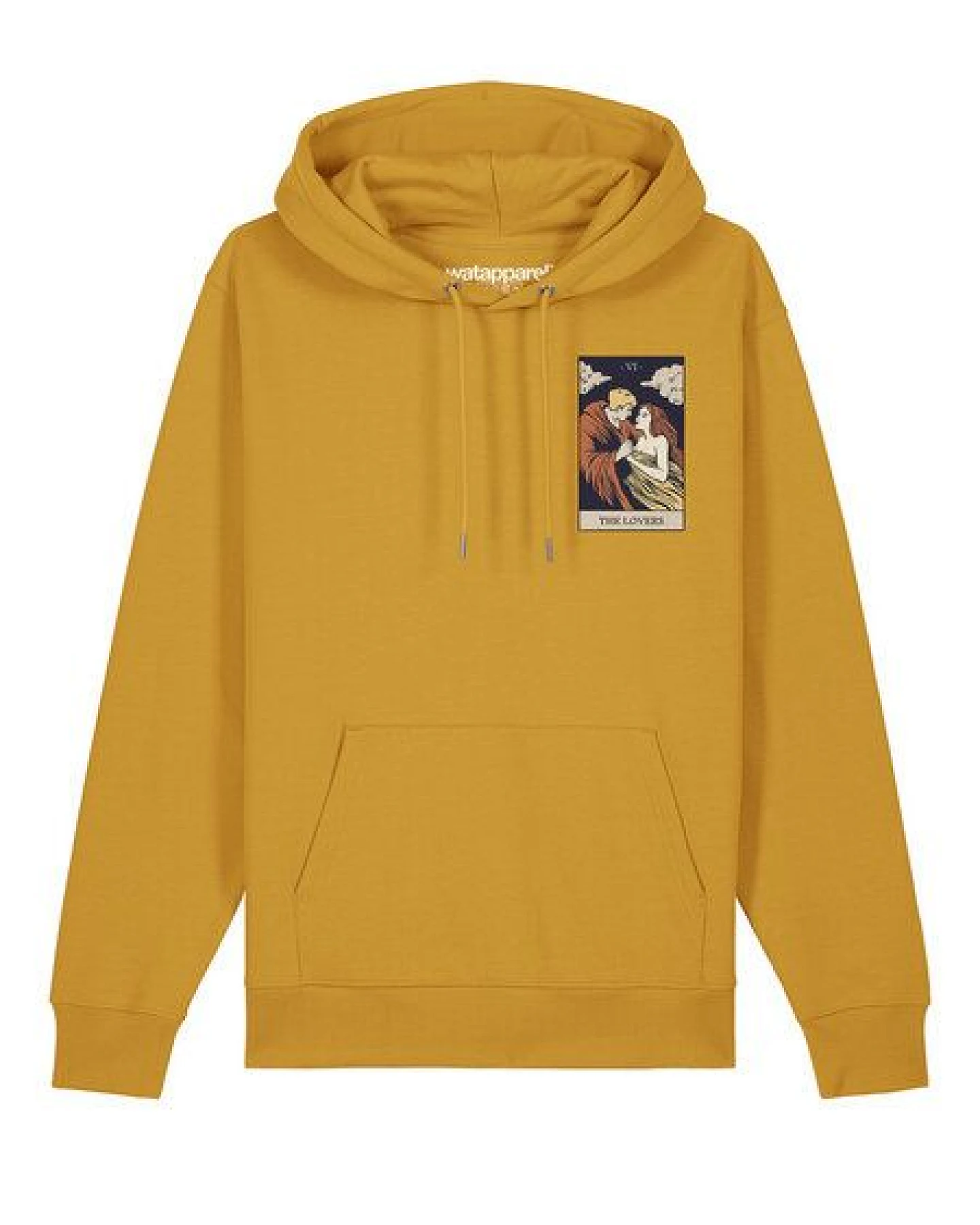 watapparel Hoodie Unisex Tarot The Lovers – Ansicht 2