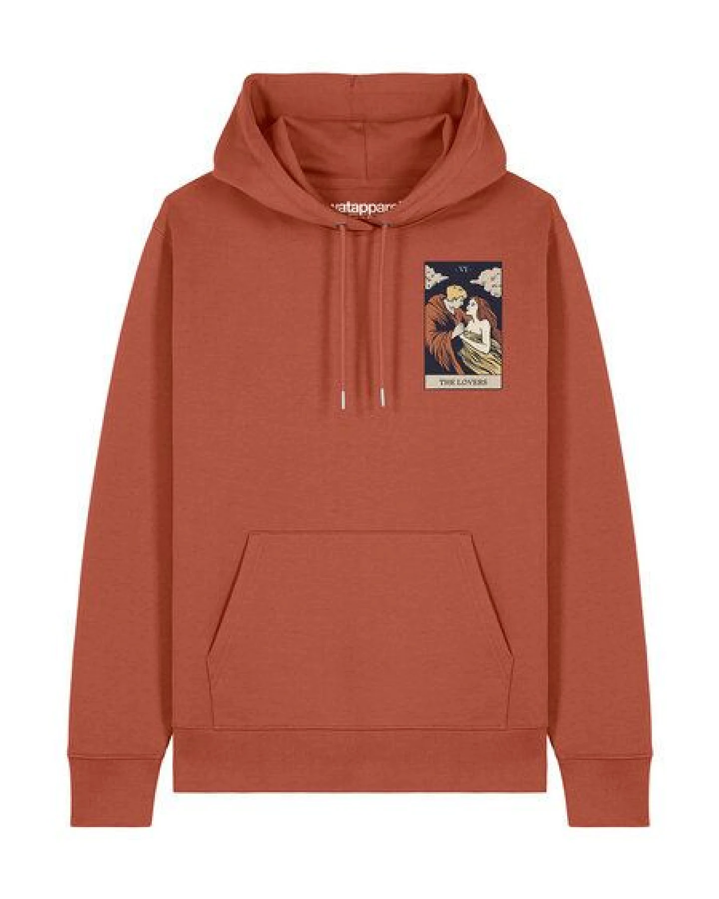 watapparel Hoodie Unisex Tarot The Lovers – Ansicht 2