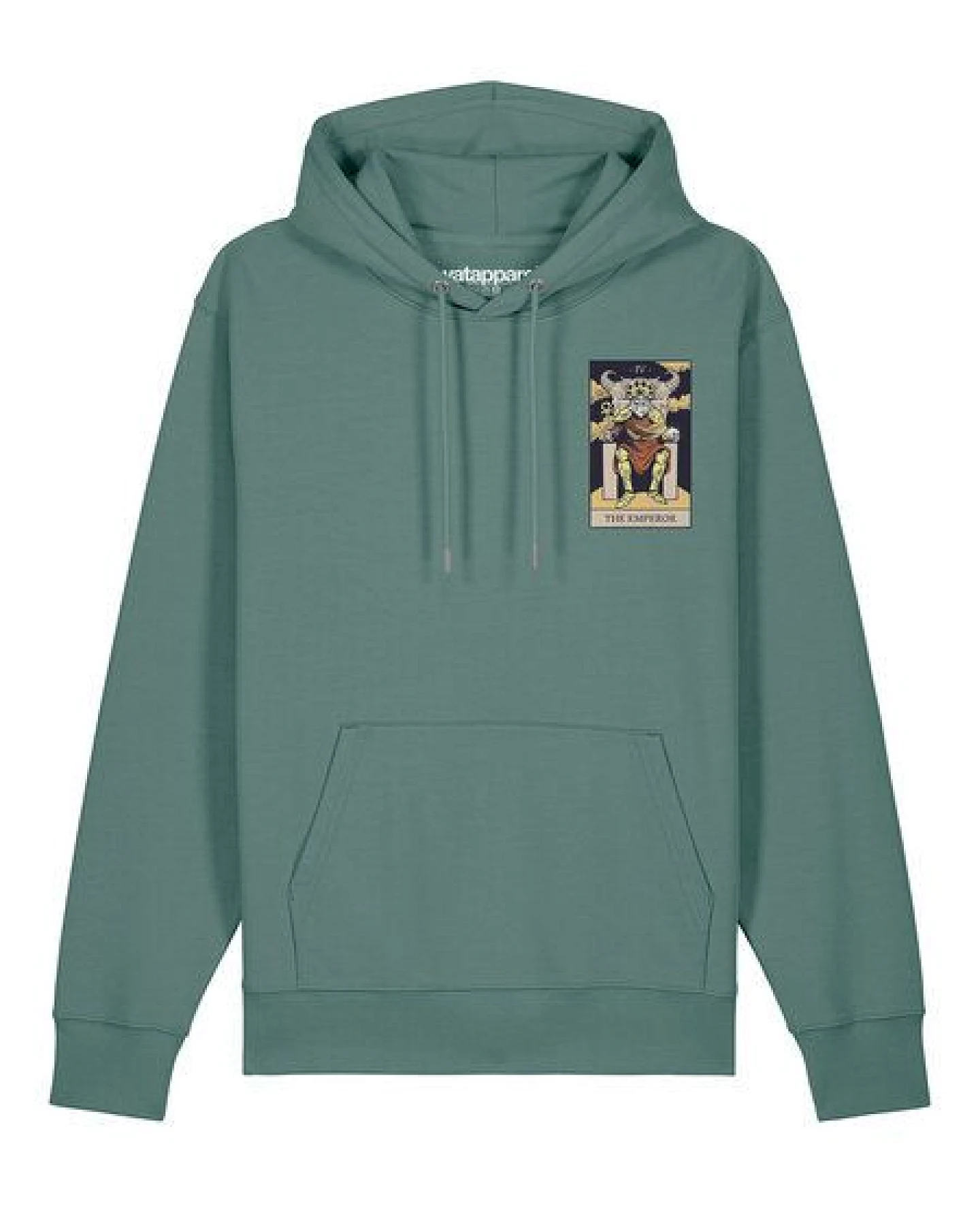watapparel Hoodie Unisex Tarot The Emperor – Ansicht 2
