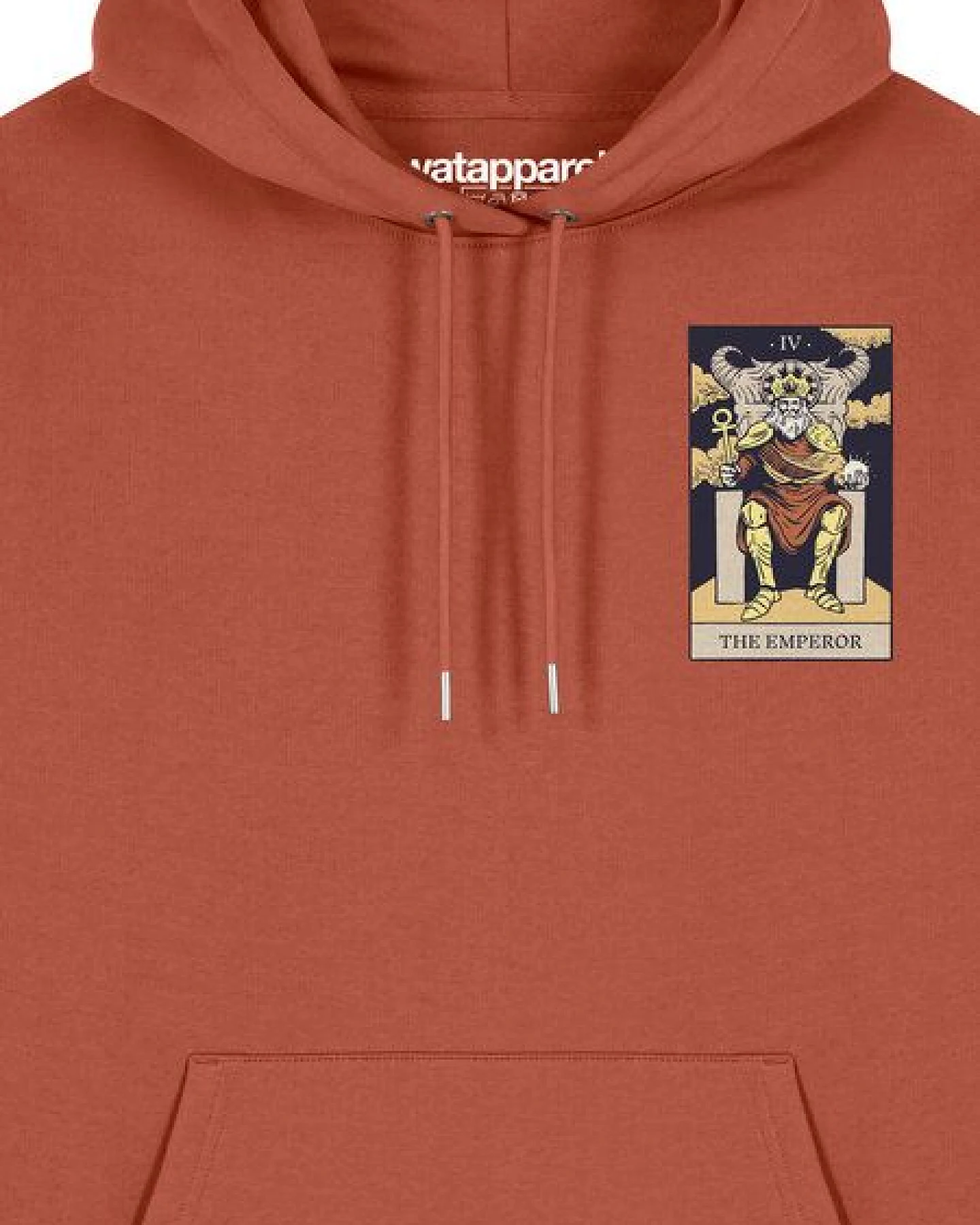 watapparel Hoodie Unisex Tarot The Emperor – Ansicht 3