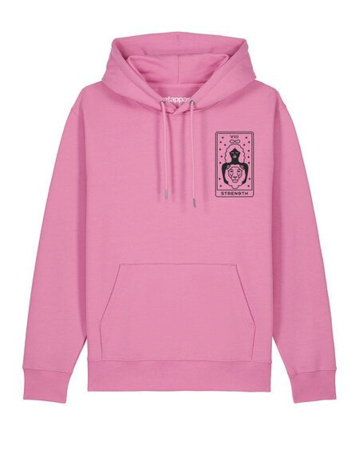 watapparel Hoodie Unisex Tarot Strength – Ansicht 2