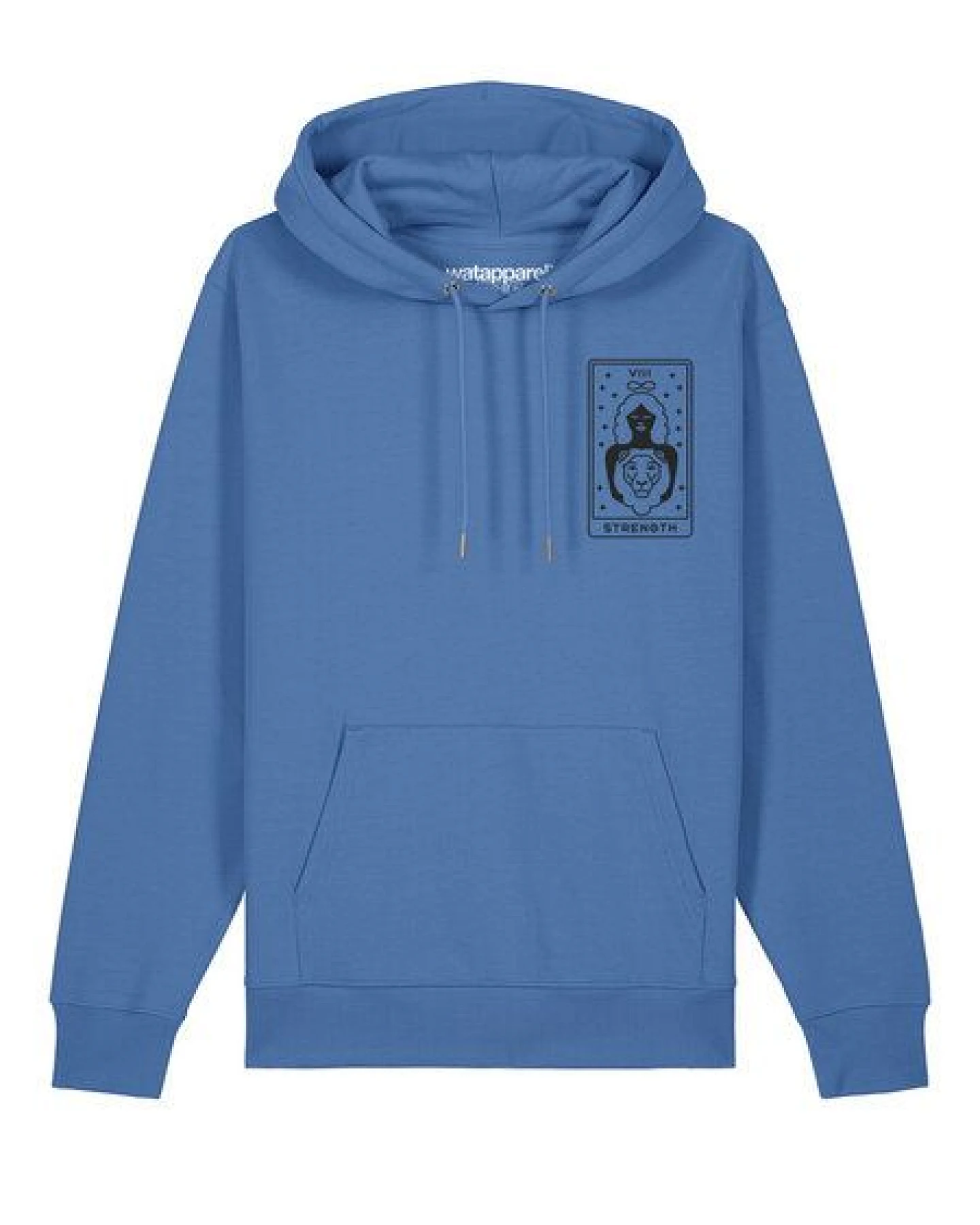 watapparel Hoodie Unisex Tarot Strength – Ansicht 2