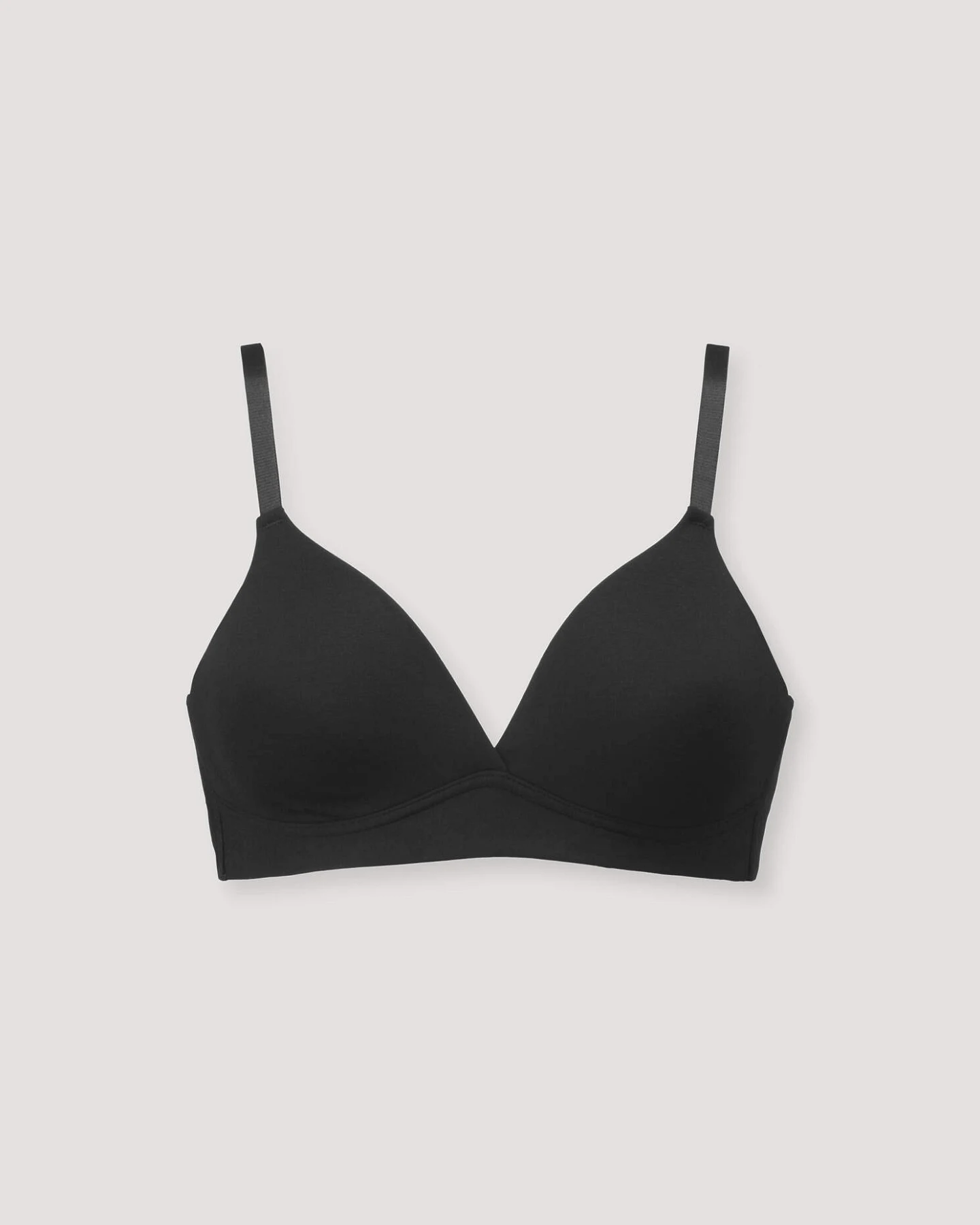 hessnatur Damen Spacer BH bügellos PURE SENSE aus TENCEL™ Modal - schwarz - Größe 75C – Ansicht 4