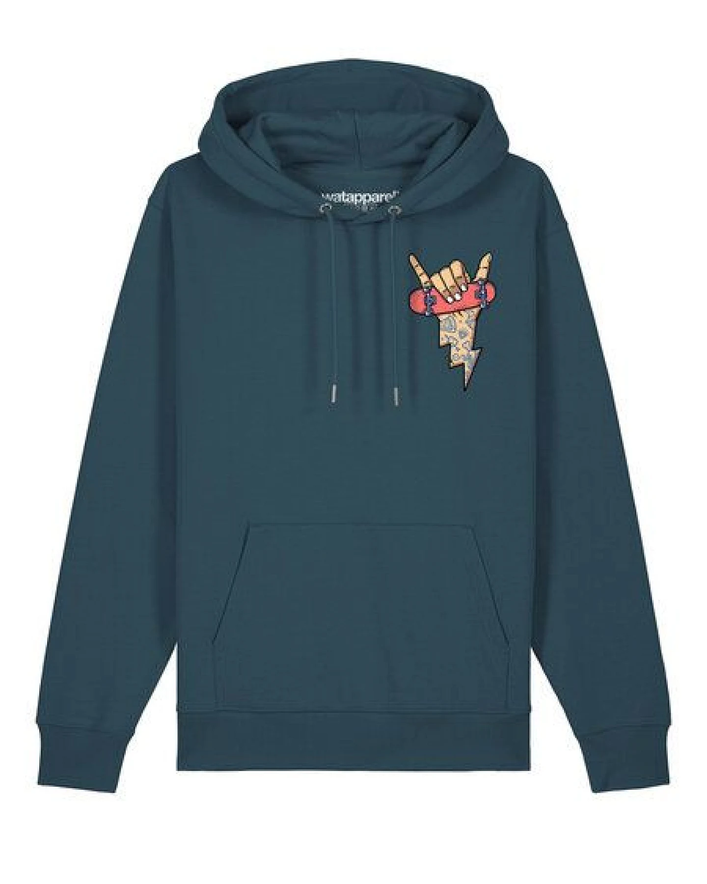 watapparel Hoodie Unisex Skateboard – Ansicht 2