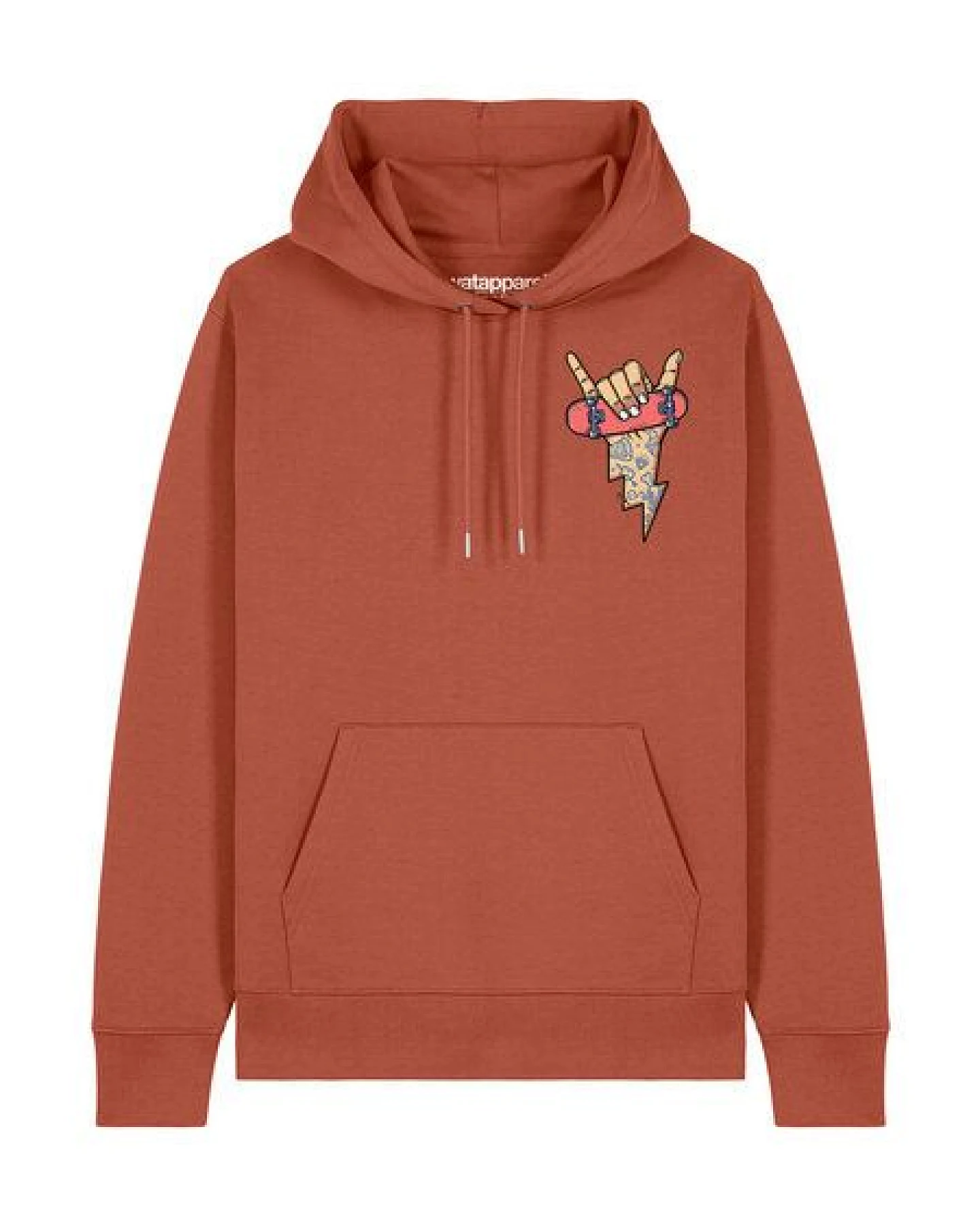 watapparel Hoodie Unisex Skateboard – Ansicht 2