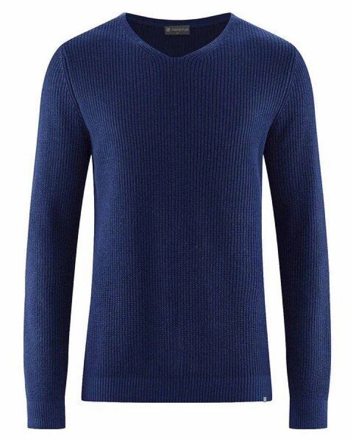 HempAge Komfortabler Pullover Hanf/Biobaumwolle