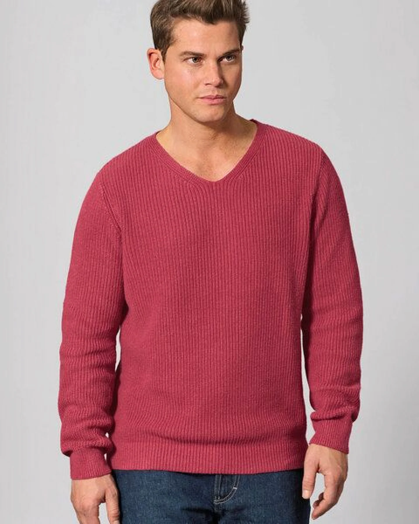 HempAge Komfortabler Pullover Hanf/Biobaumwolle – Ansicht 2