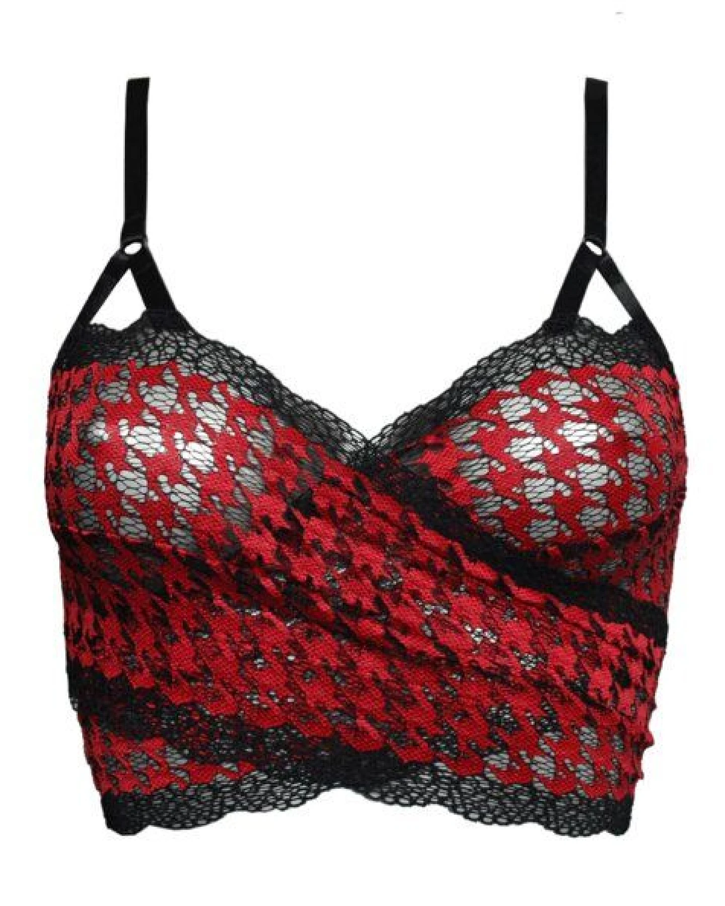 Anekdot Dharma Red Bralette – Ansicht 3