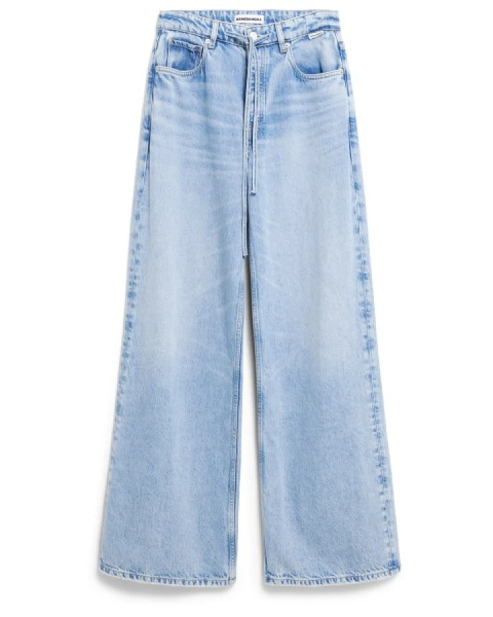 Produktseite: ARMEDANGELS - Women's Astraeaas Wide Jeans - Jeans Gr 40 - Length: 30 blau