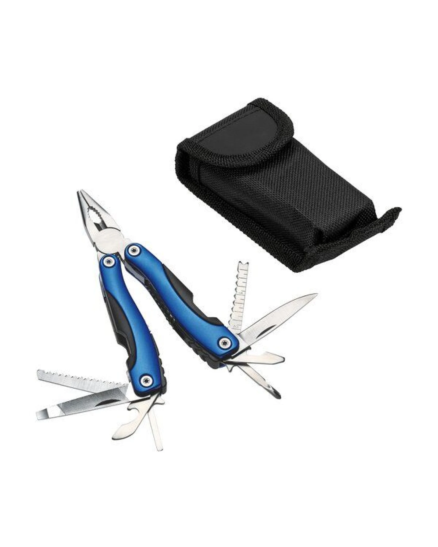 elasto Multifunktions-Taschenmesser "Legend" - 8in1 Werkzeug aus Edelstahl – Ansicht 2