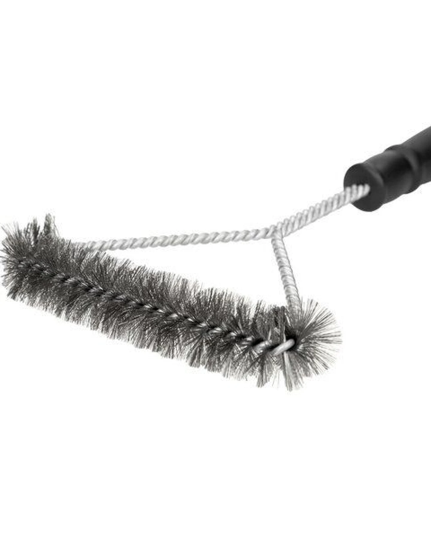 elasto Grillbürste Edelstahl - Reinigungsbürste zum entfernen von Grillrost – Ansicht 2