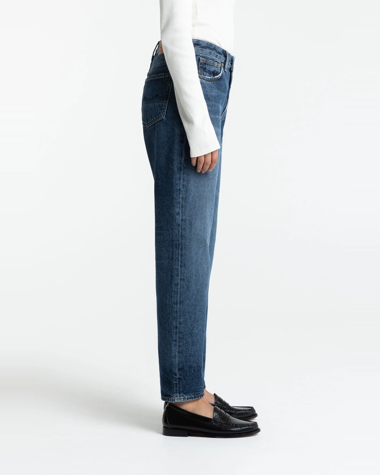 Jeans Caroline Cropped Zintare Dark Worn – Ansicht 3