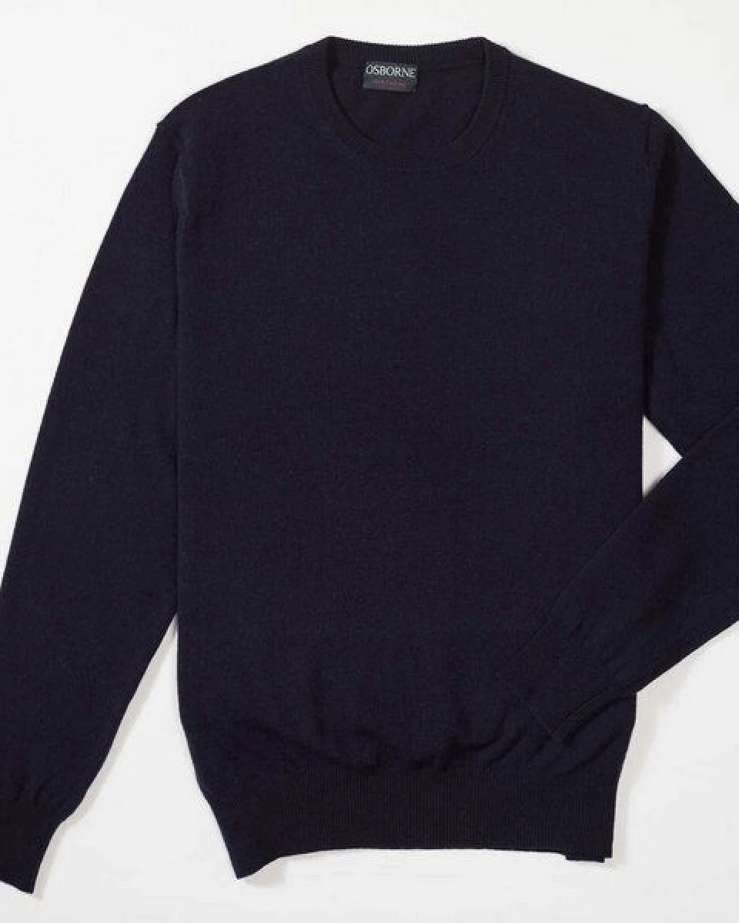 Osborne Knitwear Gelongwoll-Pullover – Ansicht 3