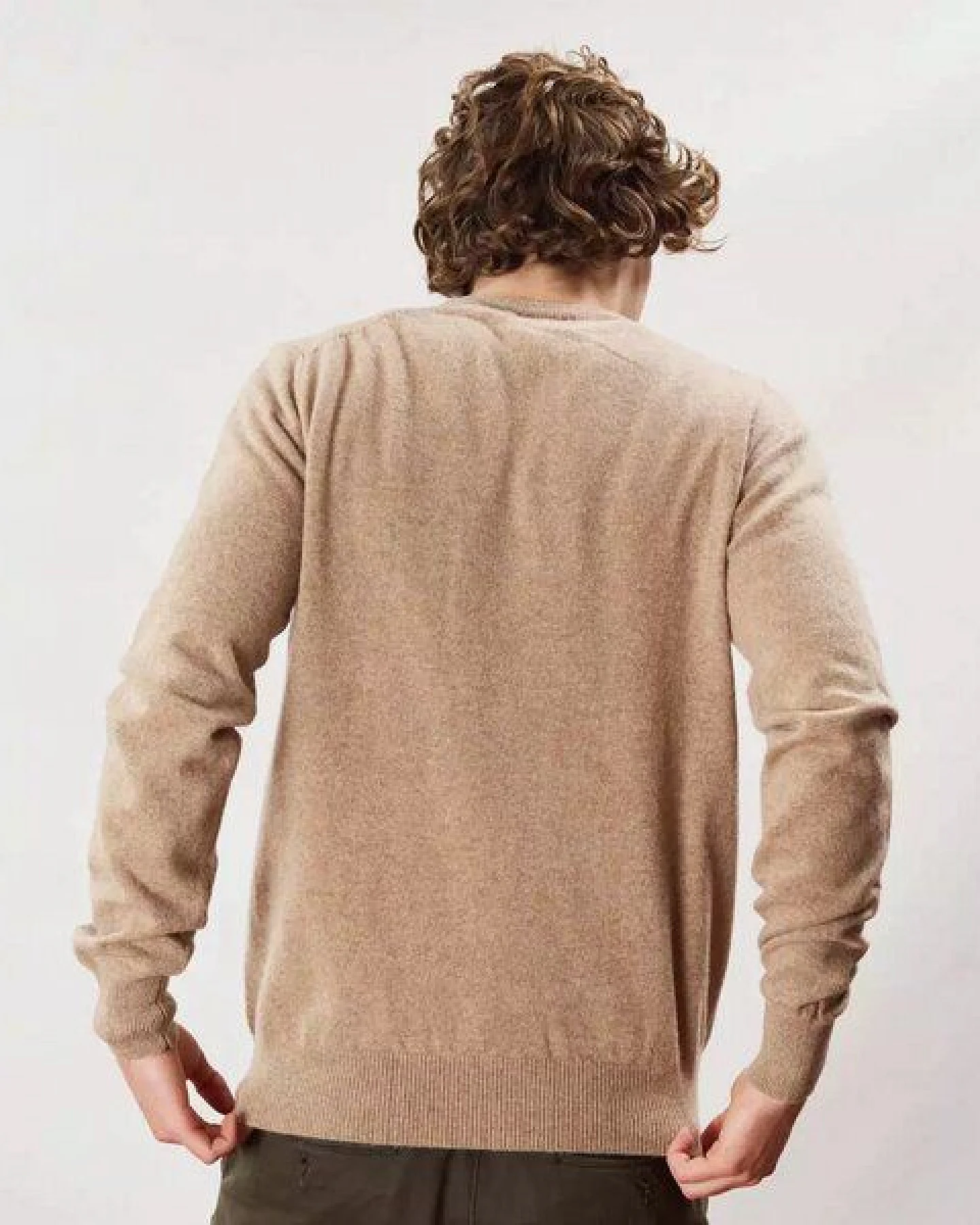 Osborne Knitwear Gelongwoll-Pullover – Ansicht 2