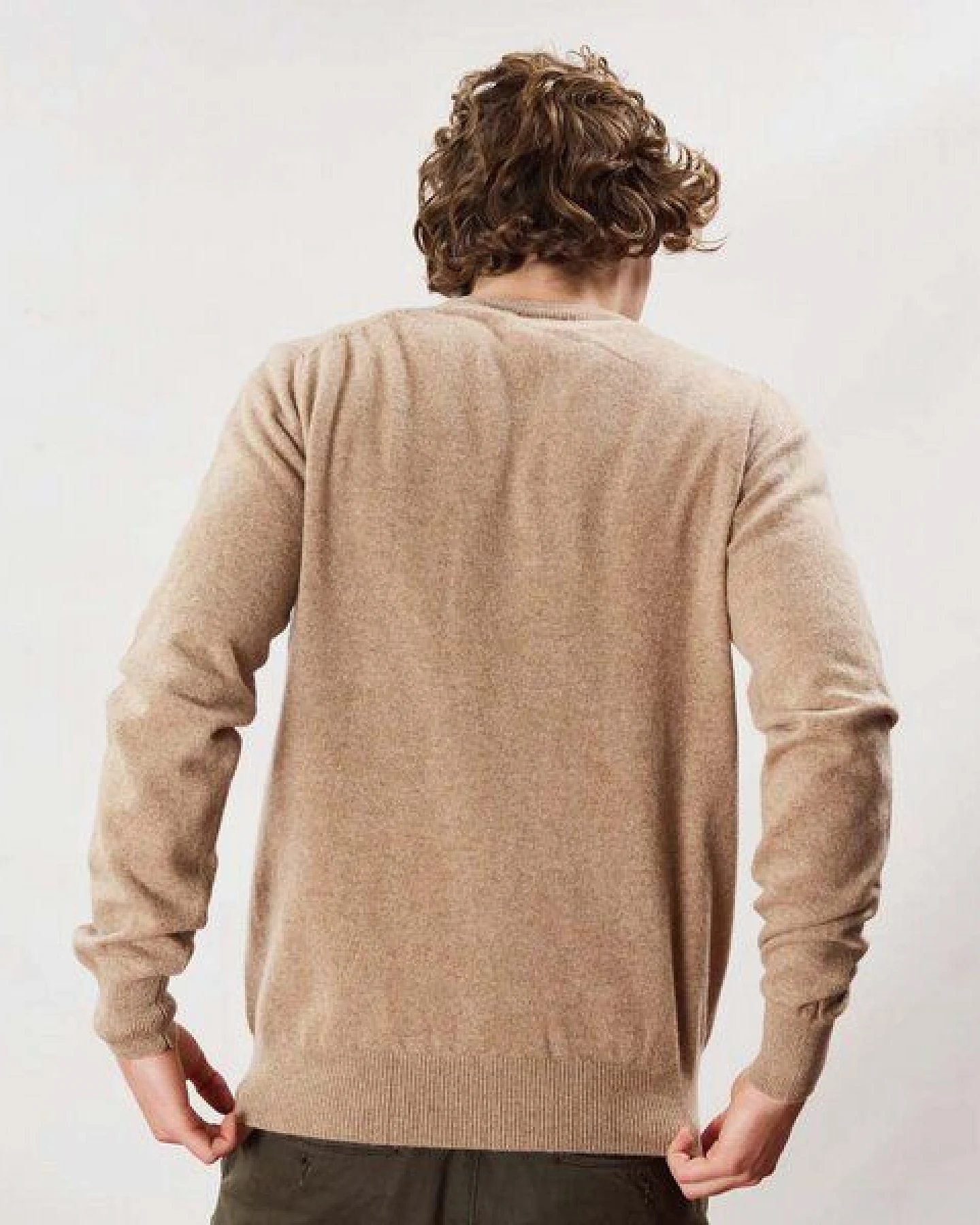 Osborne Knitwear Gelongwoll-Pullover – Ansicht 2