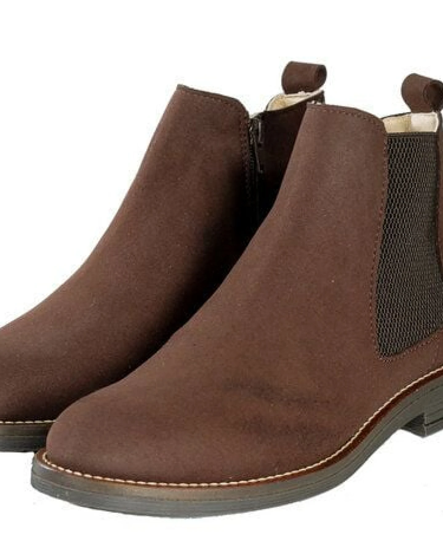 Fairticken GAGROA vegane Chelsea Stiefeletten Women in Suede-Optik – Ansicht 4