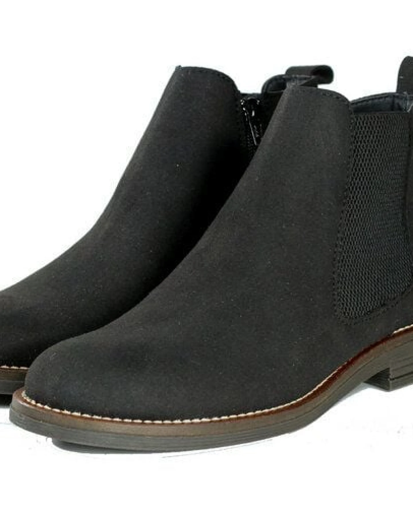 Fairticken GAGROA vegane Chelsea Stiefeletten Women in Suede-Optik – Ansicht 4