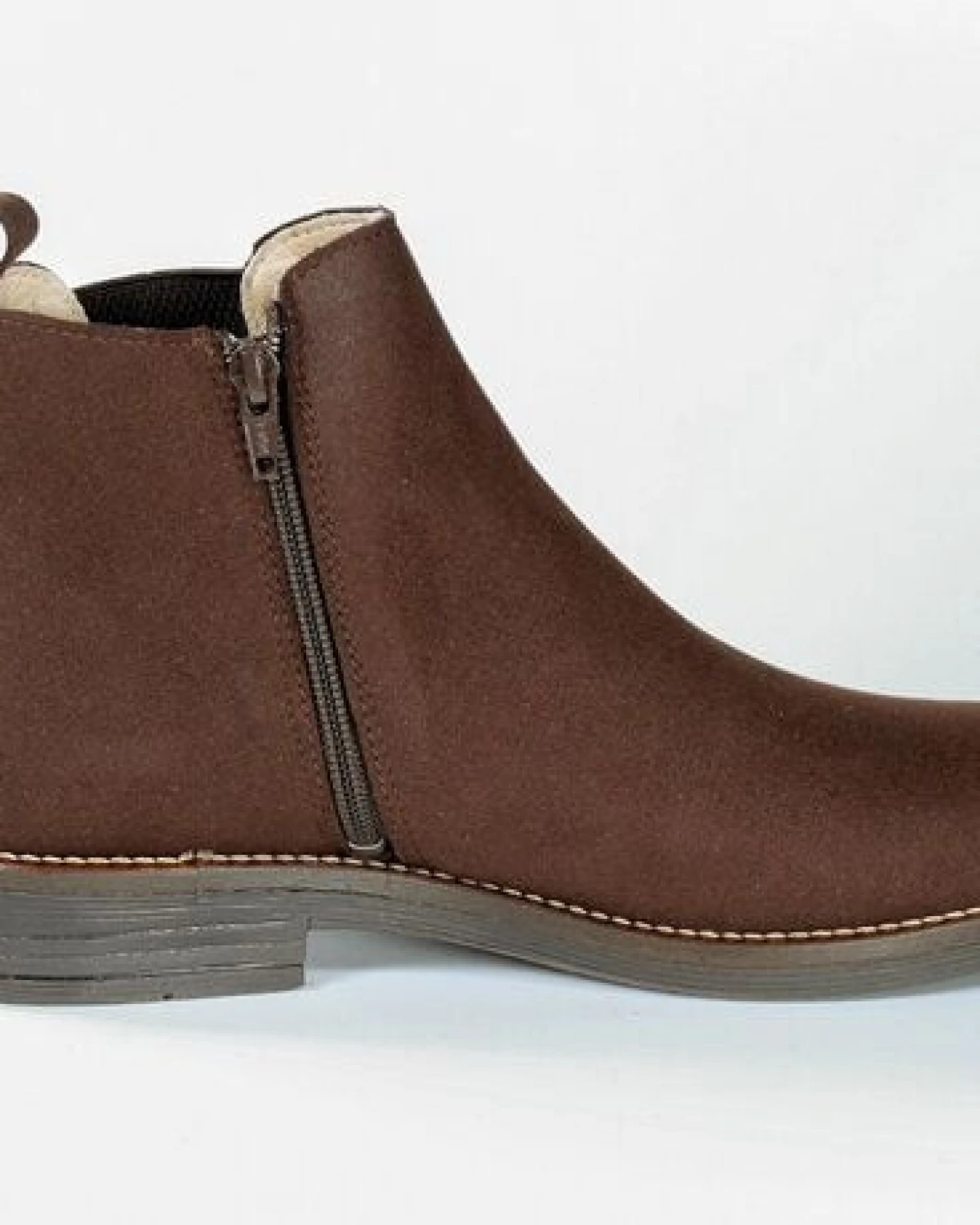 Fairticken GAGROA vegane Chelsea Stiefeletten Women in Suede-Optik – Ansicht 3
