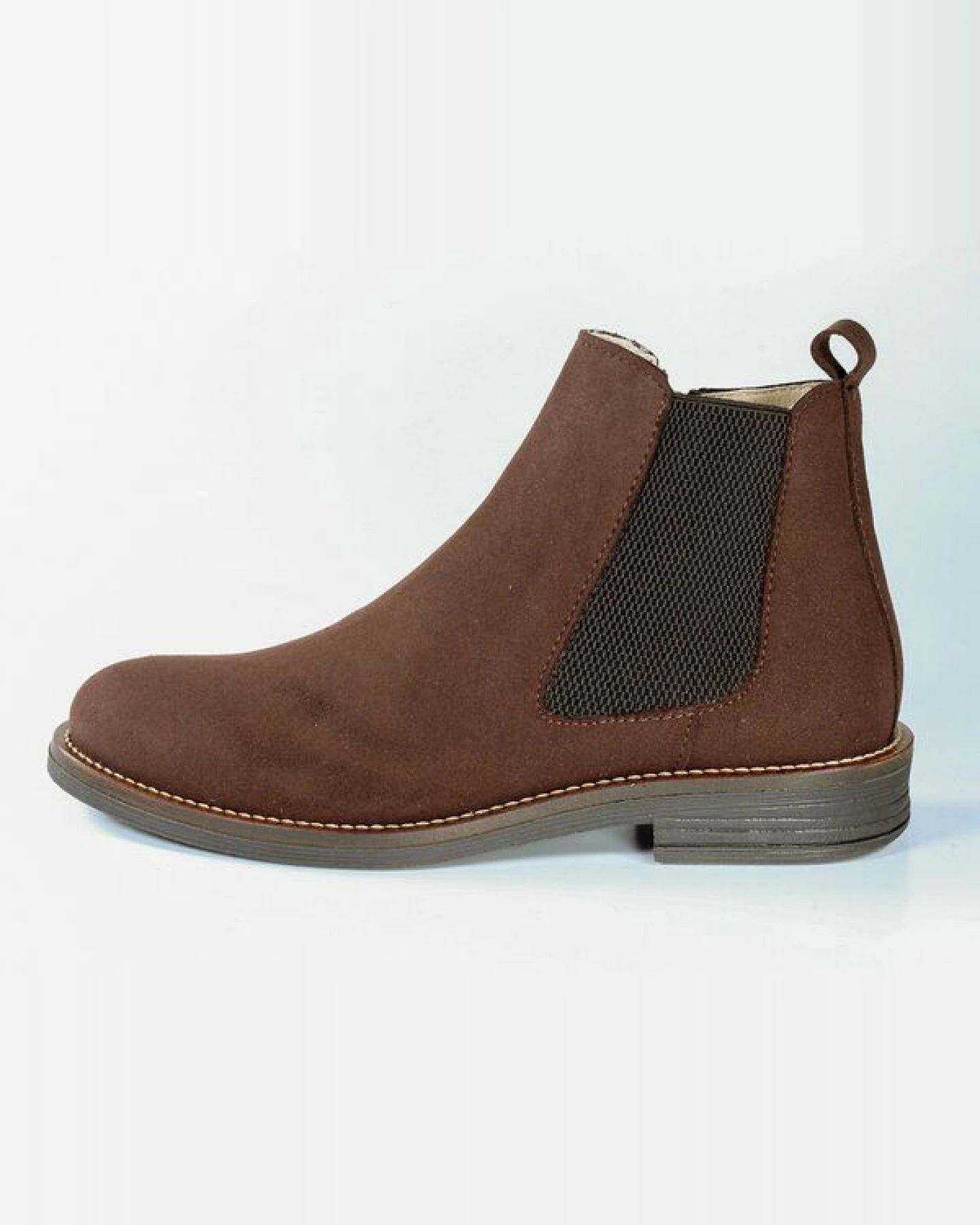 Fairticken GAGROA vegane Chelsea Stiefeletten Women in Suede-Optik – Ansicht 2