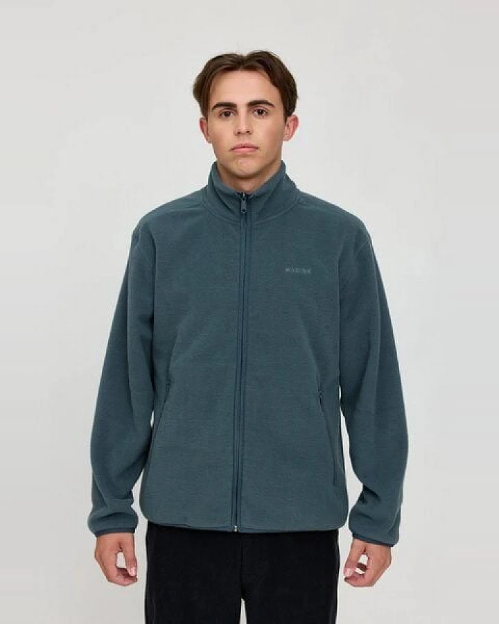 Mazine Hallock Herren Fleece Jacke aus recycling Polyester