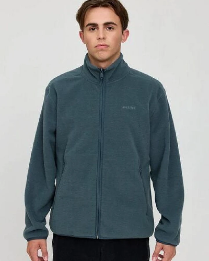 Mazine Hallock Herren Fleece Jacke aus recycling Polyester
