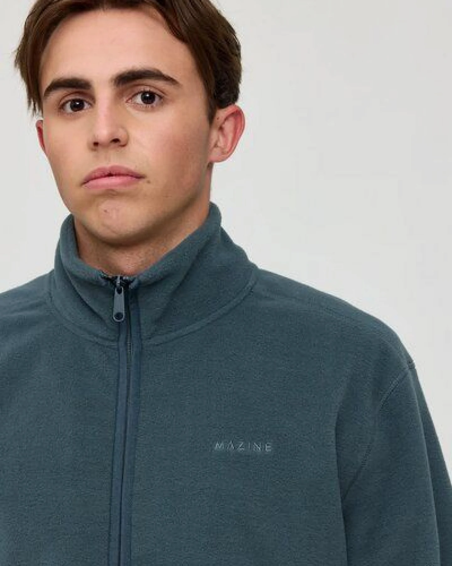 Mazine Hallock Herren Fleece Jacke aus recycling Polyester – Ansicht 4
